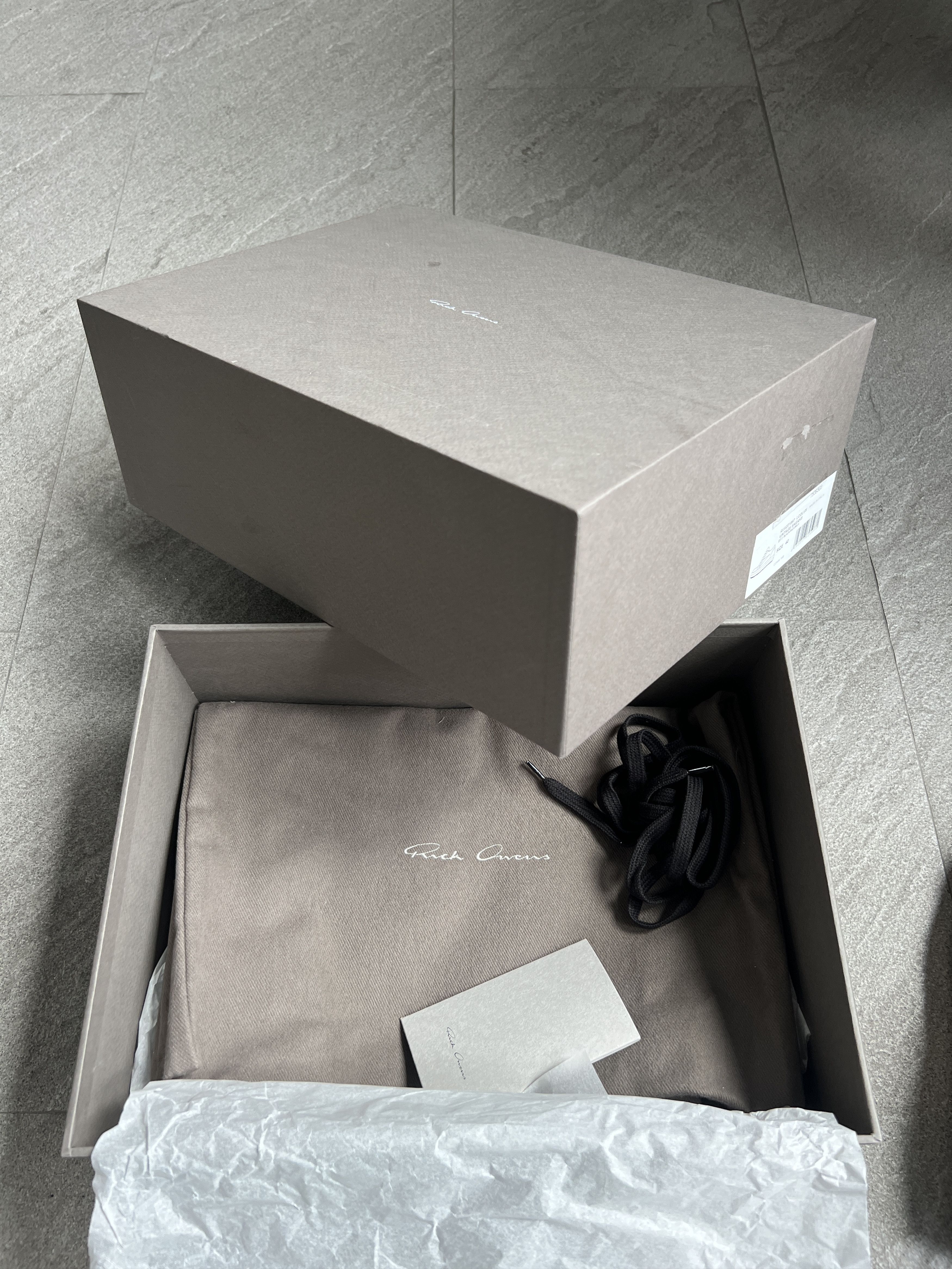 Rick Owens Rick Owens Vans Vintage Black Milk EU40 Size US 7 / EU 40 - 14 Thumbnail