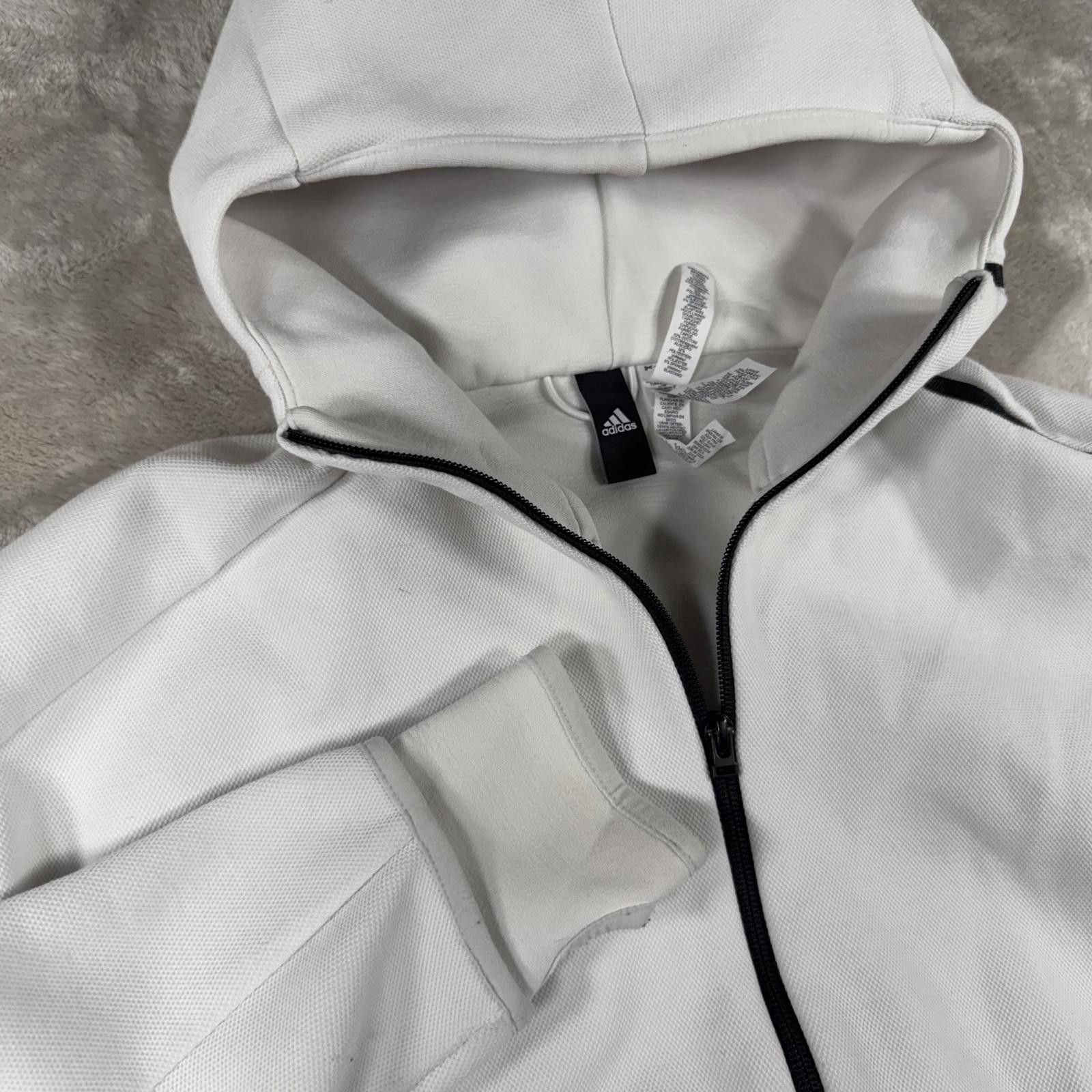 Adidas Adidas Sweater Women's M White Size ONE SIZE - 1 Thumbnail