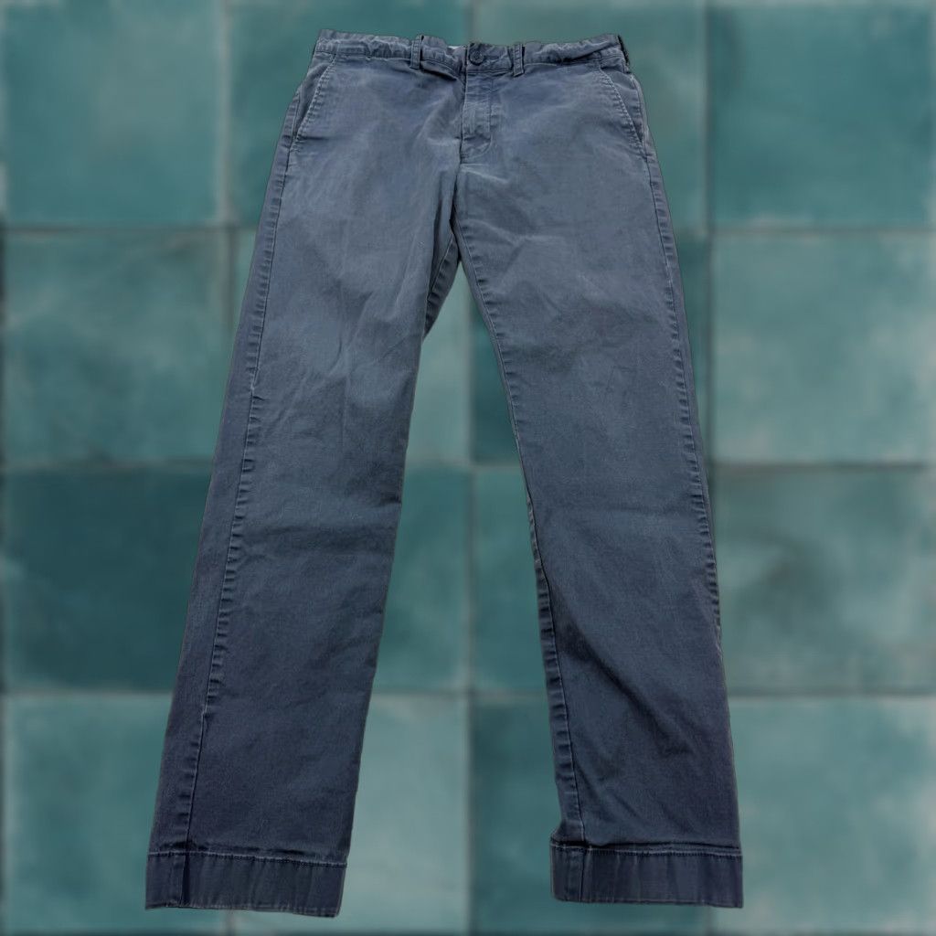 J.Crew J.Crew Pants Mens 30x27 Blue Slim Tapered Flex Chino Driggs Size US 30 / EU 46 - 1 Thumbnail