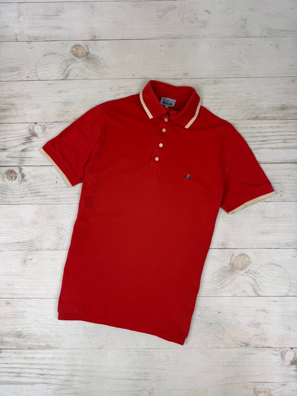 Vivienne Westwood Vivienne Westwood Polo Shirt Logo Orb Size US XL / EU 56 / 4 - 1 Thumbnail