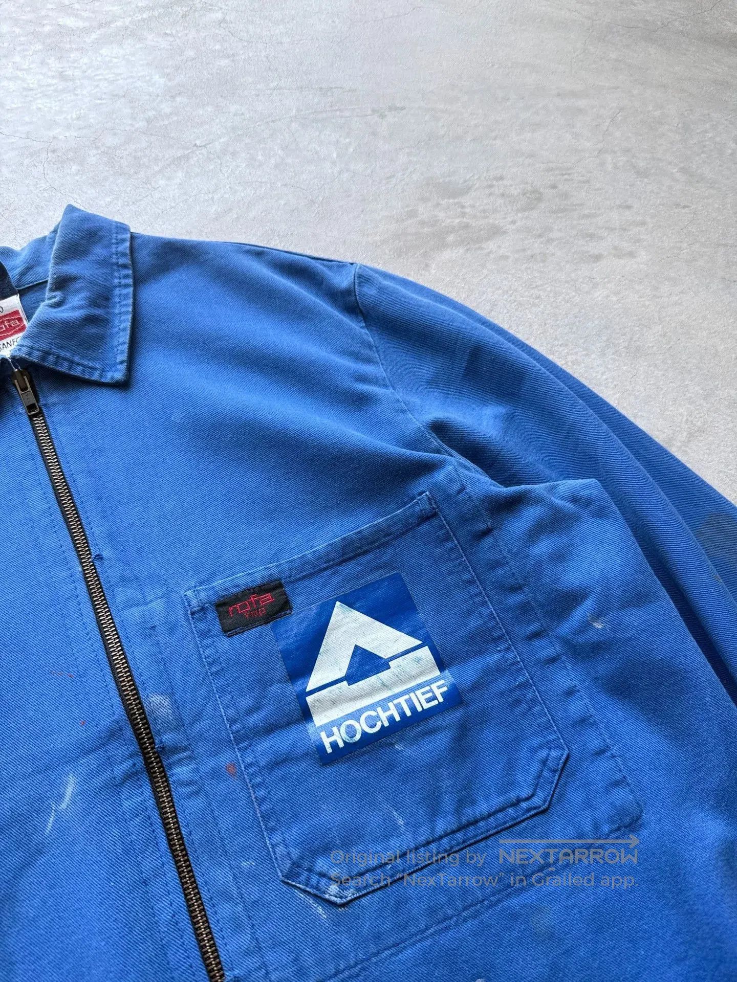 Vintage Vintage 60s Rofa French Cyclist Jacket. Size US M / EU 48-50 / 2 - 3 Thumbnail