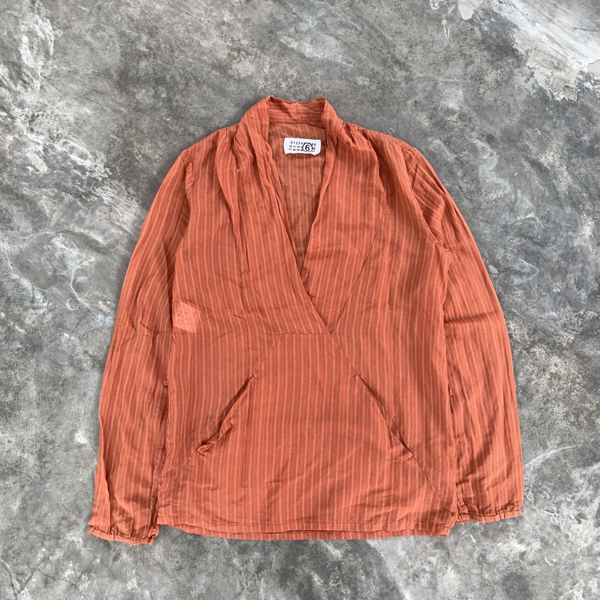 Maison Margiela Maison Martin Margiela Blouse Stripe Shirt Size M / US 6-8 / IT 42-44 - 1 Thumbnail