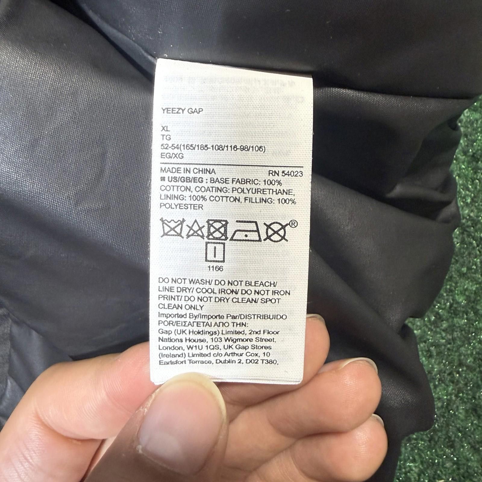 Other YZY GAP Round Jacket Coated Black XL Size US XL / EU 56 / 4 - 4 Thumbnail