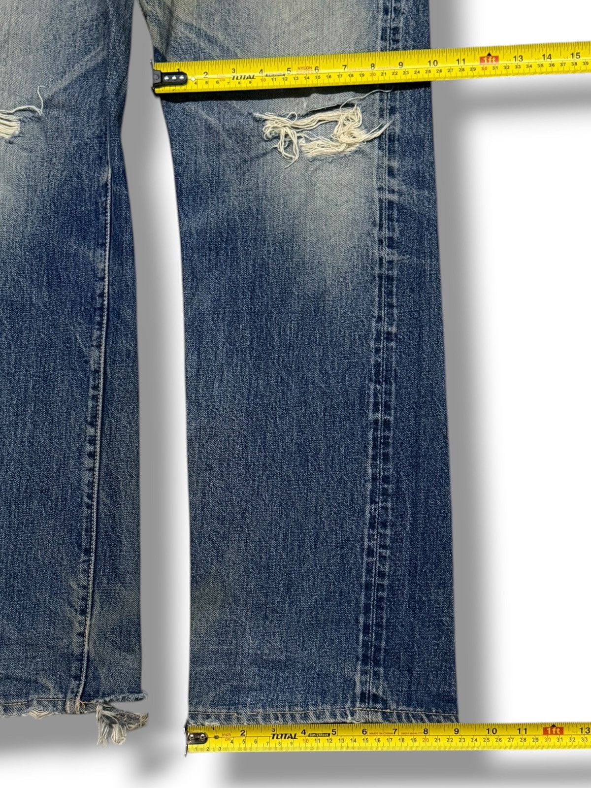 Denime Vintage 90s Denime Lot 272 Selvedge Denim Jeans Japan | W35 Size US 35 - 20 Thumbnail