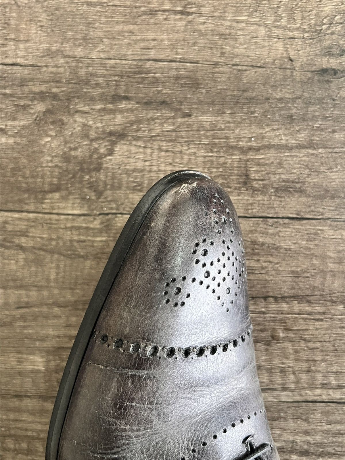 Berluti Berluti Derby Lace-Up leather Shoes Size US 8.5 / EU 41-42 - 12 Thumbnail