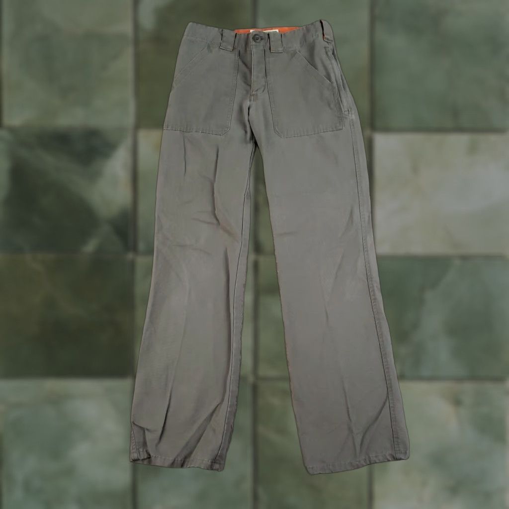 American Eagle Outfitters AMERICAN EAGLE Green Utility Workwear Pants Womens Size 0 (26x30) Carpenter Casual Size 25" / US 0 / IT 36 - 1 Thumbnail