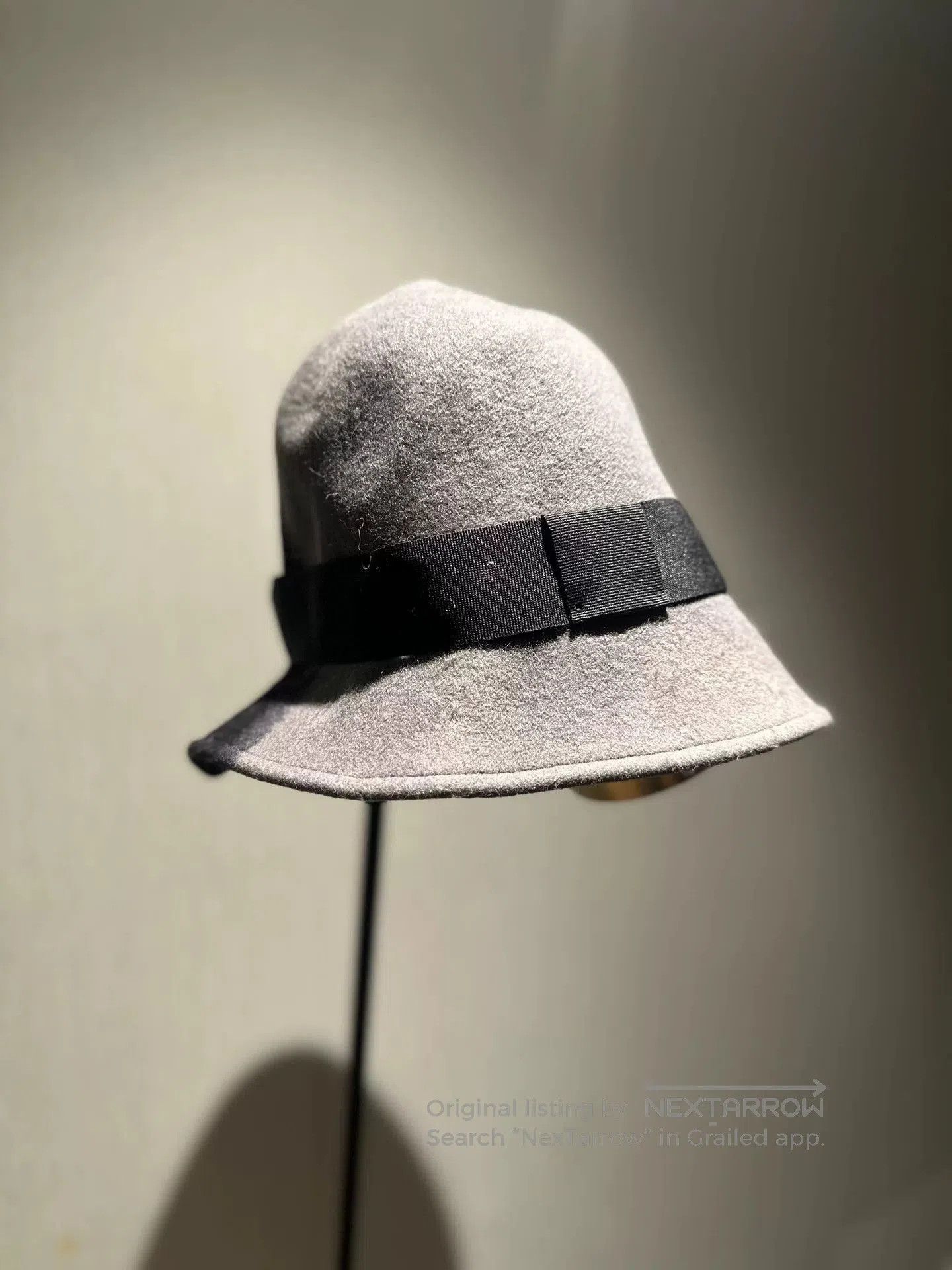 Rei Kawakubo Comme des Garçons Wool Fisherman Hat. Size ONE SIZE - 3 Thumbnail
