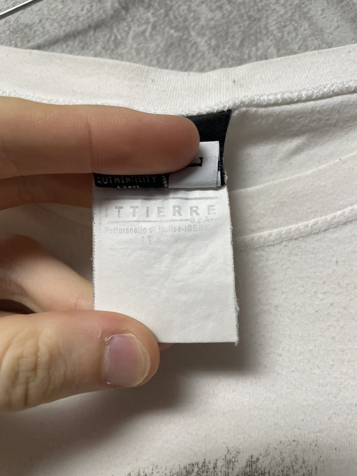 Versace Jeans Couture Vintage Versace Jeans Couture White T-Shirt Women’s Size L / US 10 / IT 46 - 10 Thumbnail