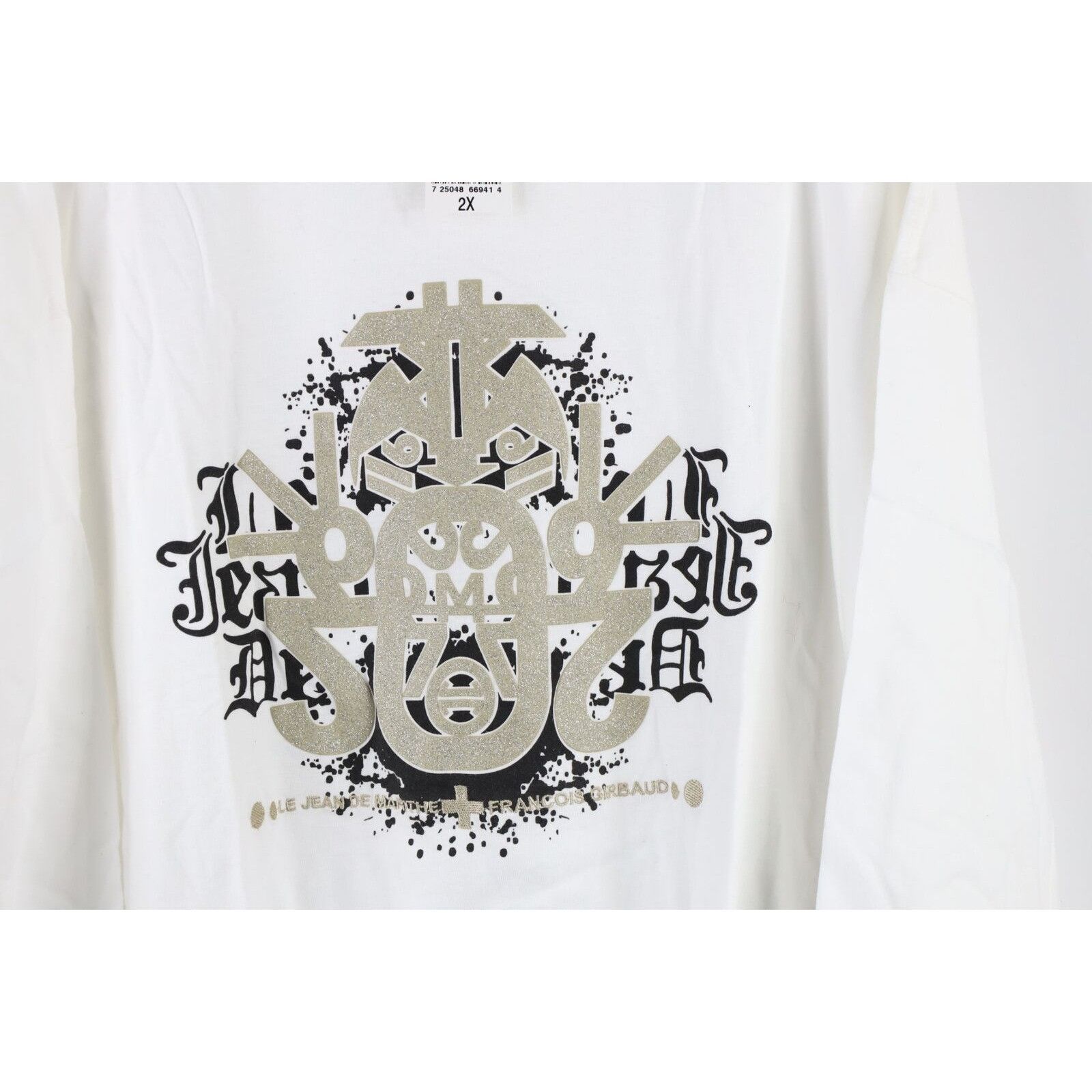 Marithe + Francois Girbaud × Vintage NOS Vintage 90s Marithe Francois Girbaud Baggy T-Shirt Size US XXL / EU 58 / 5 - 3 Thumbnail