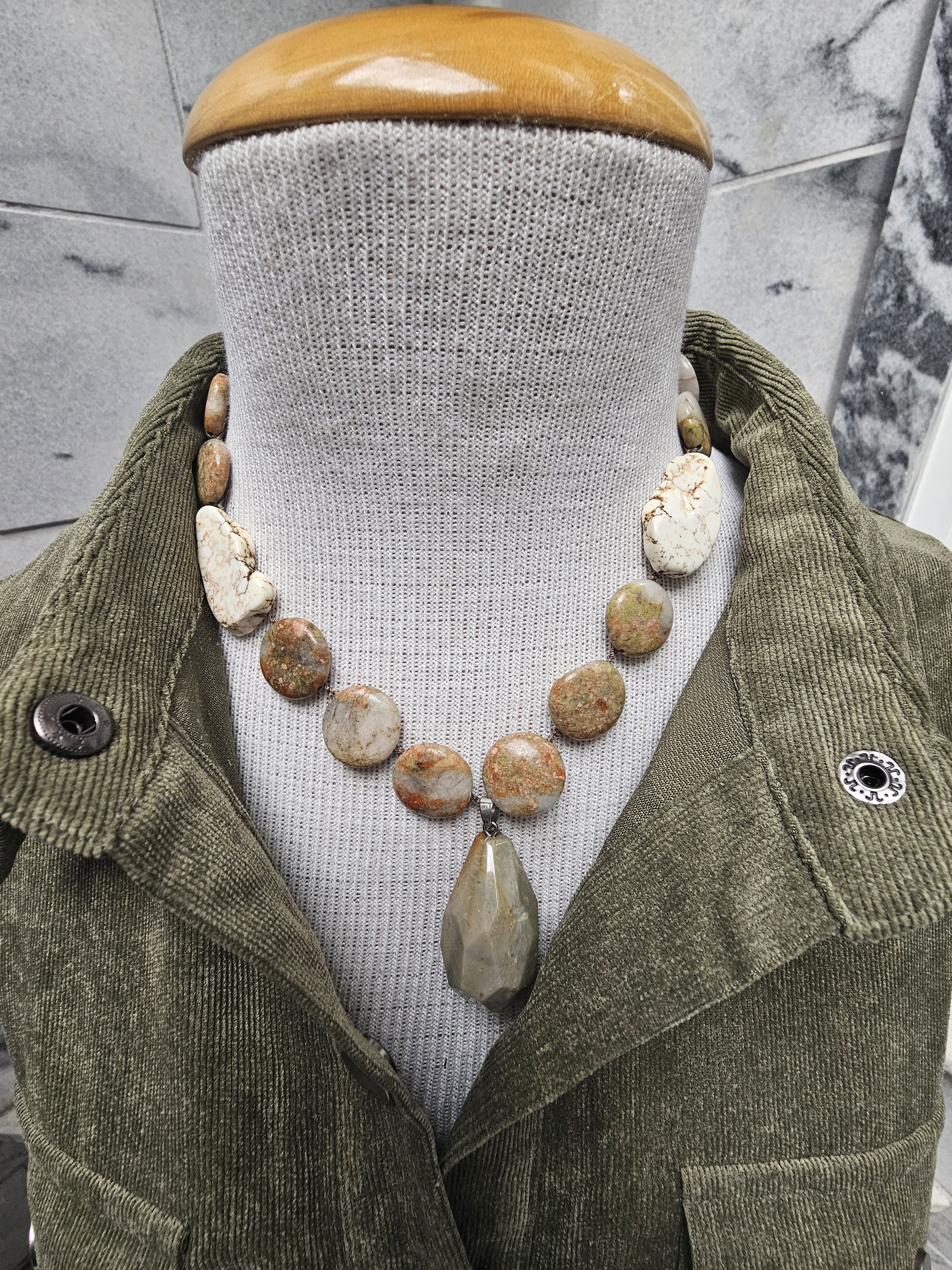 Other Agate Handmade Necklace Size ONE SIZE - 1 Thumbnail