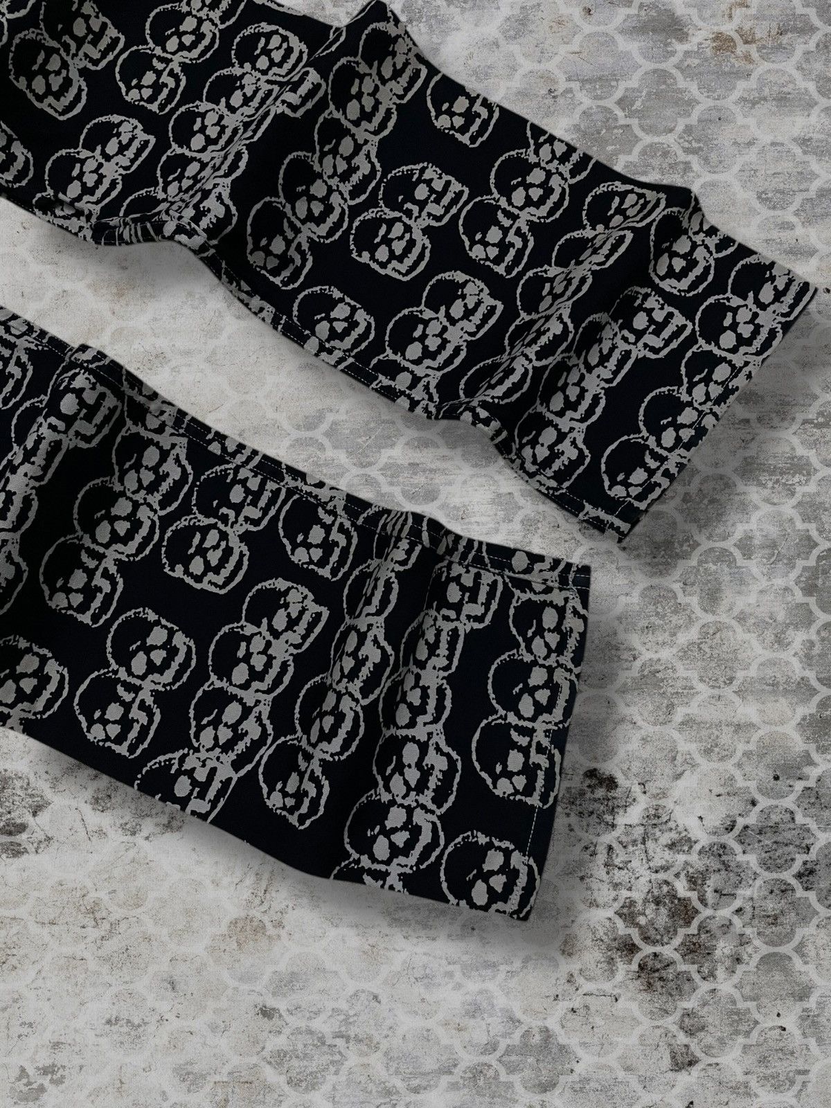 Hysteric Glamour Vintage Og Japan Designer Hysteric Glamour Skull Punk Pant Size US 28 / EU 44 - 12 Thumbnail