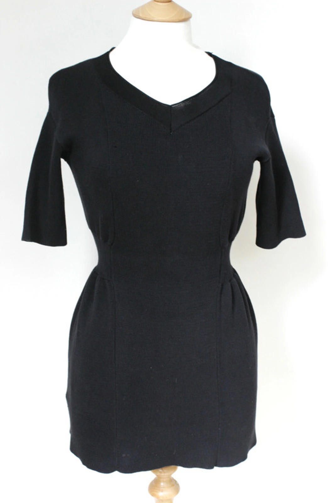 Marni Marni Black Mid Knit Tunic Dress Top 38 uk 6 Size XS / US 0-2 / IT 36-38 - 2 Thumbnail