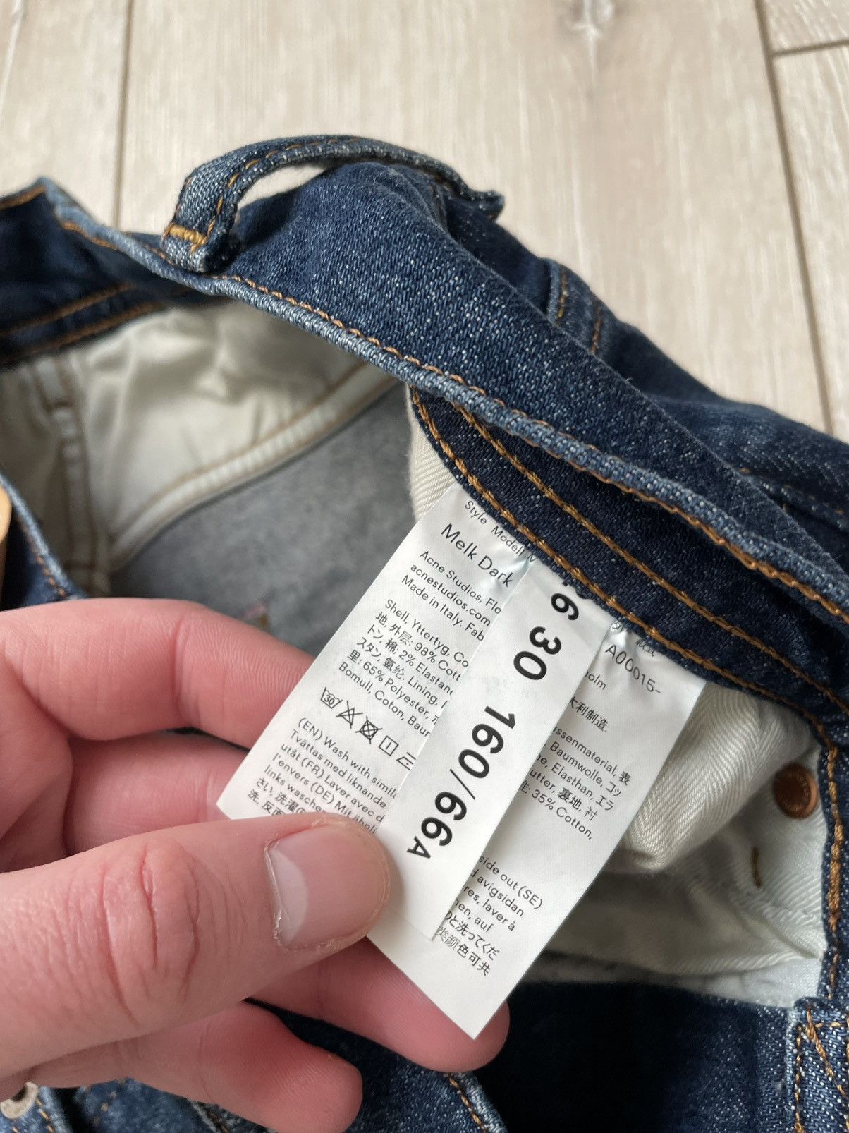 Acne Studios Acne Studios Mece Women's Boyfriend Denim Jeans Size W26L30 Size 26" / US 2 / IT 38 - 5 Thumbnail