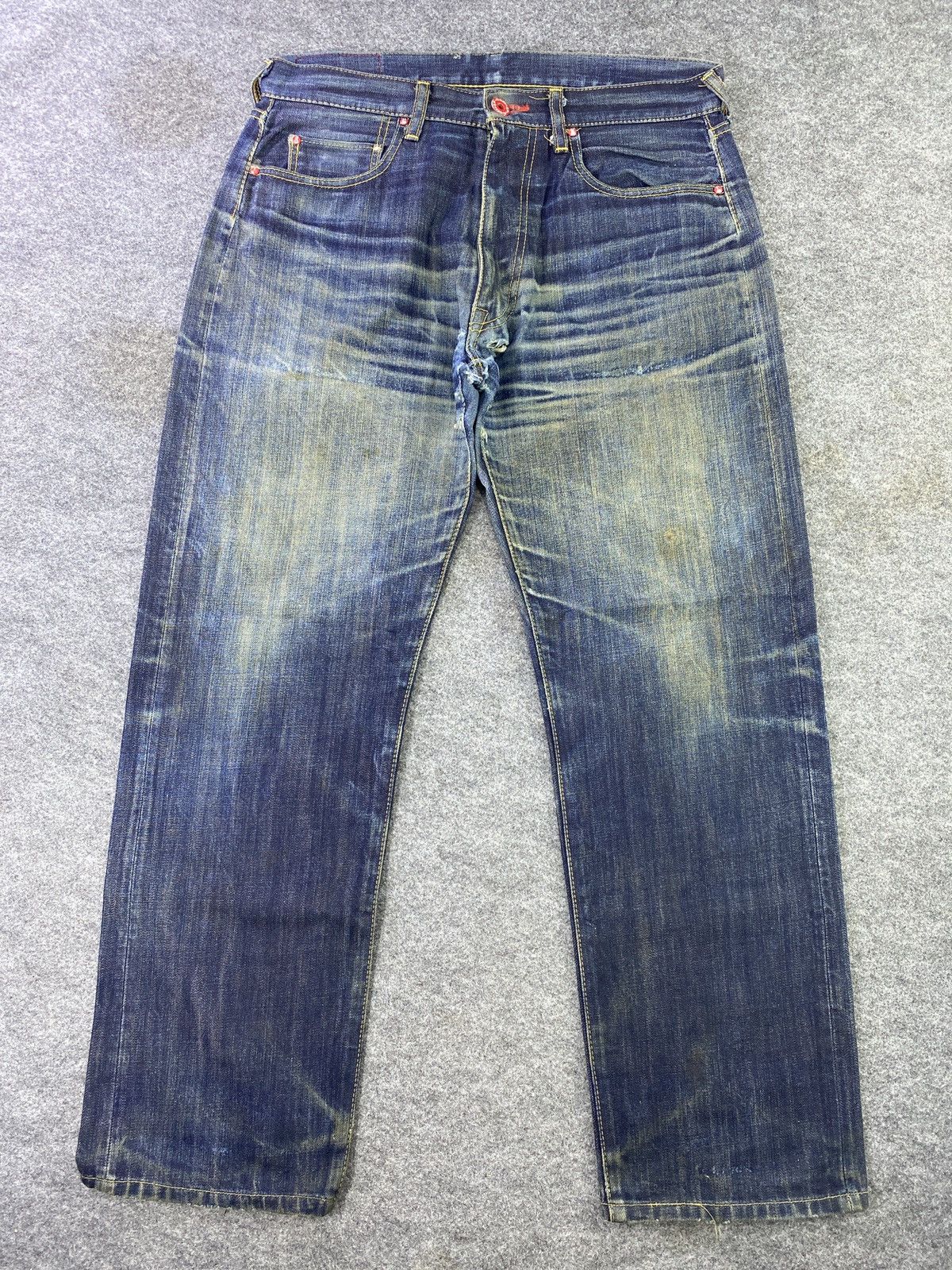 Japanese Brand JAPANESE BRAND CUNE BLUE WASH DENIM - J844 Size US 34 / EU 50 - 2 Thumbnail