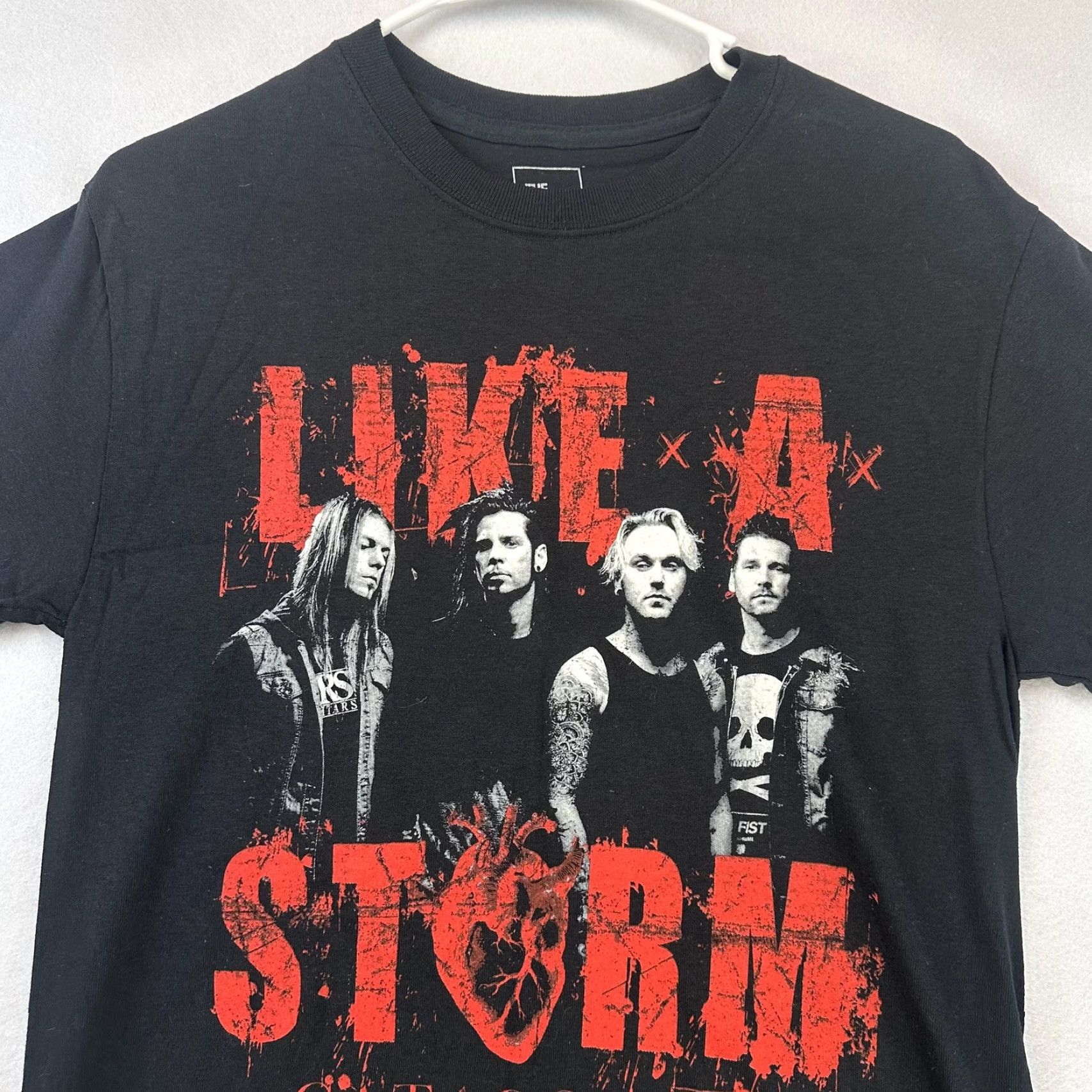 Vintage Like A Storm Shirt Mens Small Black Catacombs Band Tour Concert Hard Rock Tee Size US S / EU 44-46 / 1 - 4 Thumbnail
