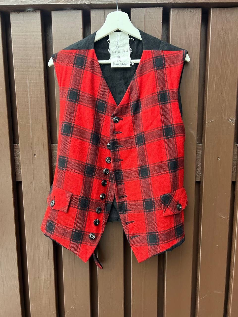 John Alexander Skelton CX Scottish Tartan waistcoat, | Grailed