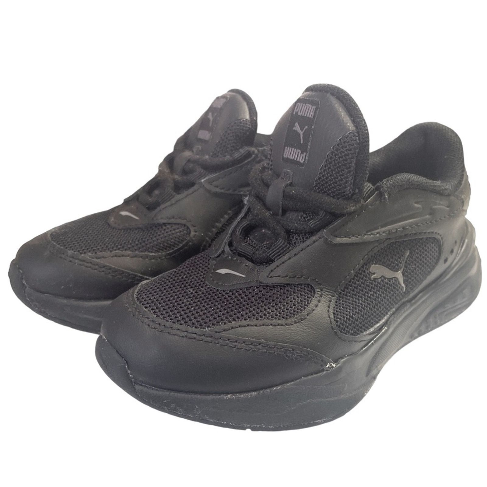 Puma PUMA Toddler RS-Fast Triple Black Sneakers Sz 11c Size US 11 / EU 44 - 1 Thumbnail