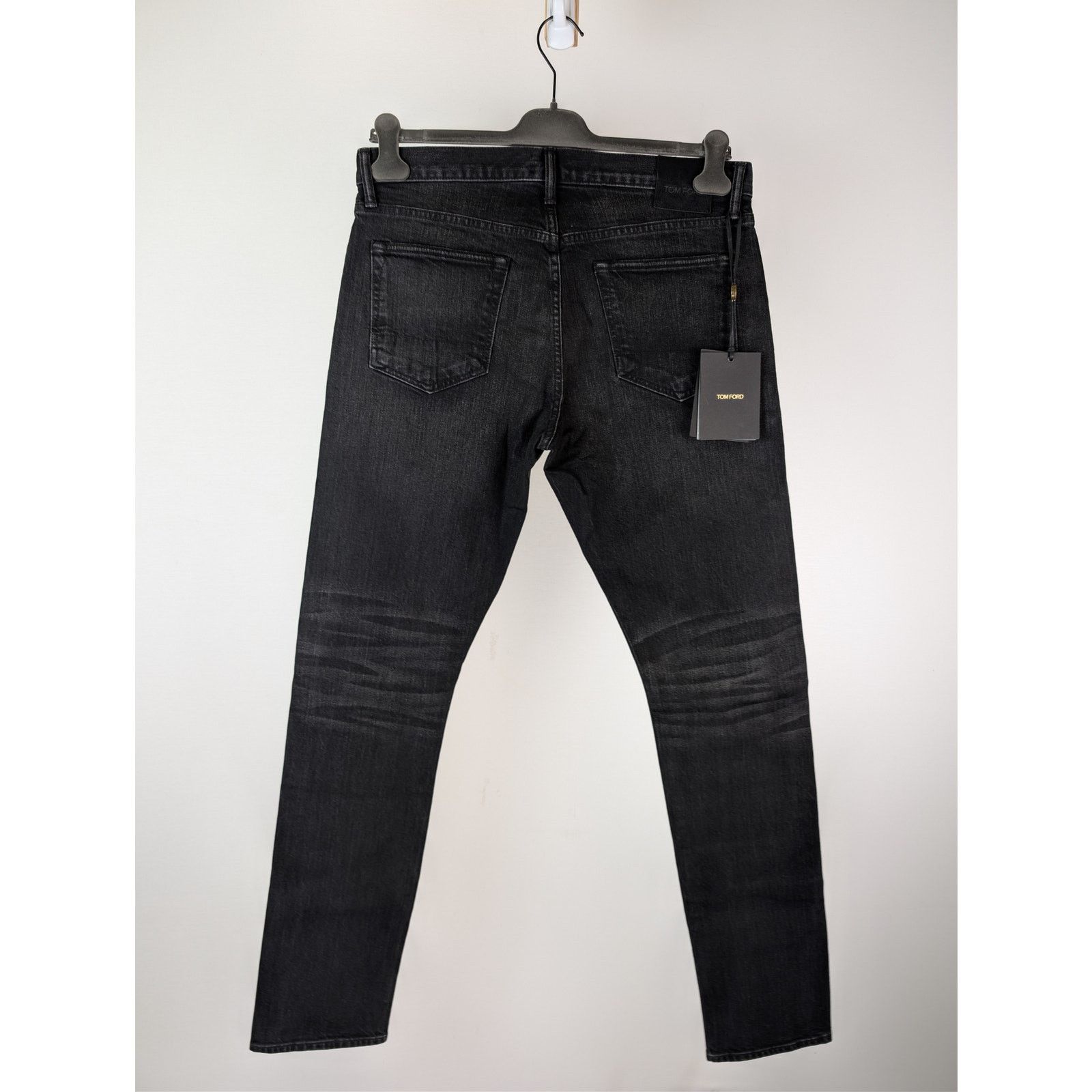 Tom Ford o1rshd1 Slim Fit Denim Jeans in Aged Black Size US 34 / EU 50 - 10 Thumbnail