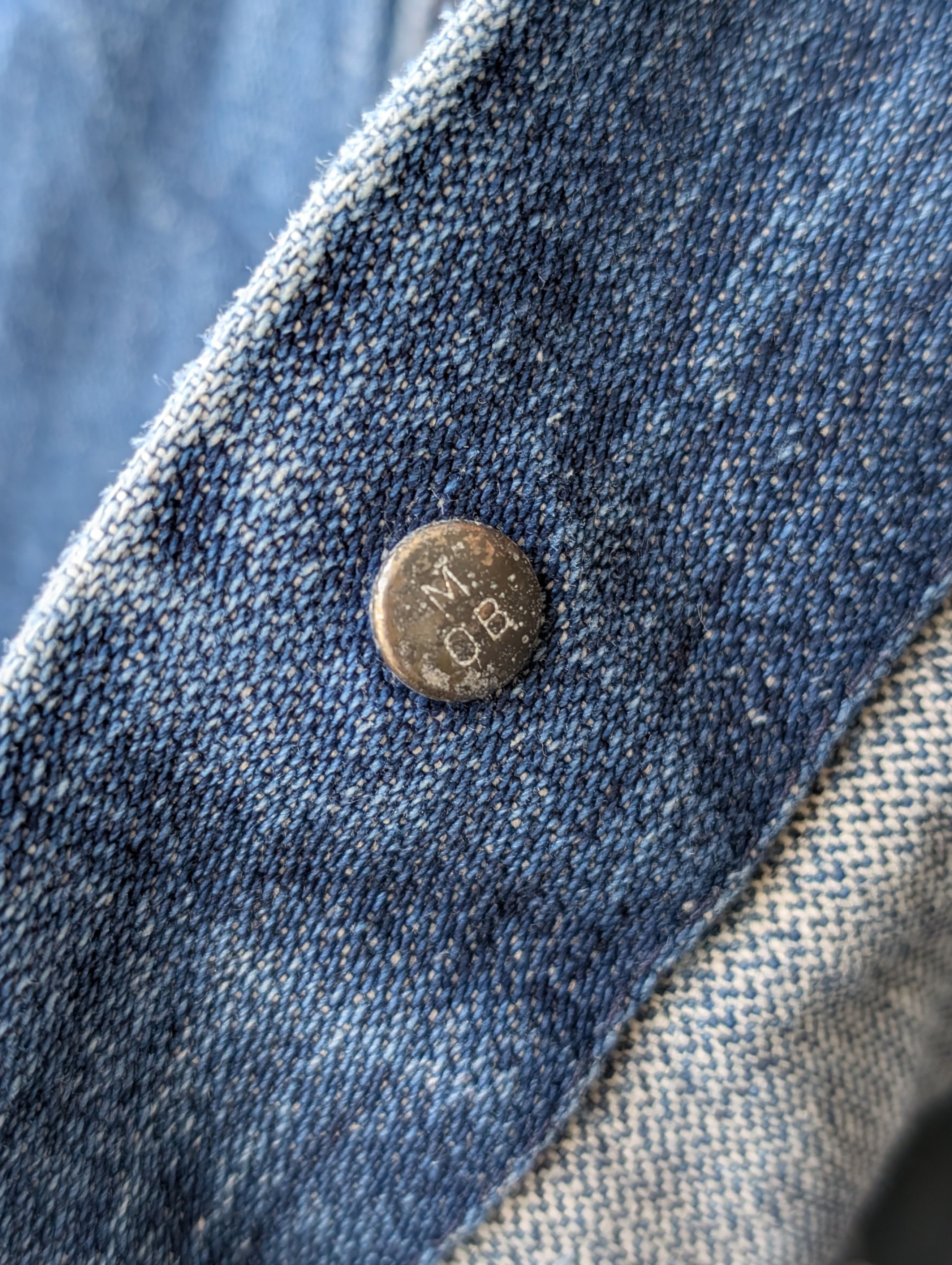 Wrangler Vintage Distressed Faded Denim Jacket Size M / US 6-8 / IT 42-44 - 9 Thumbnail