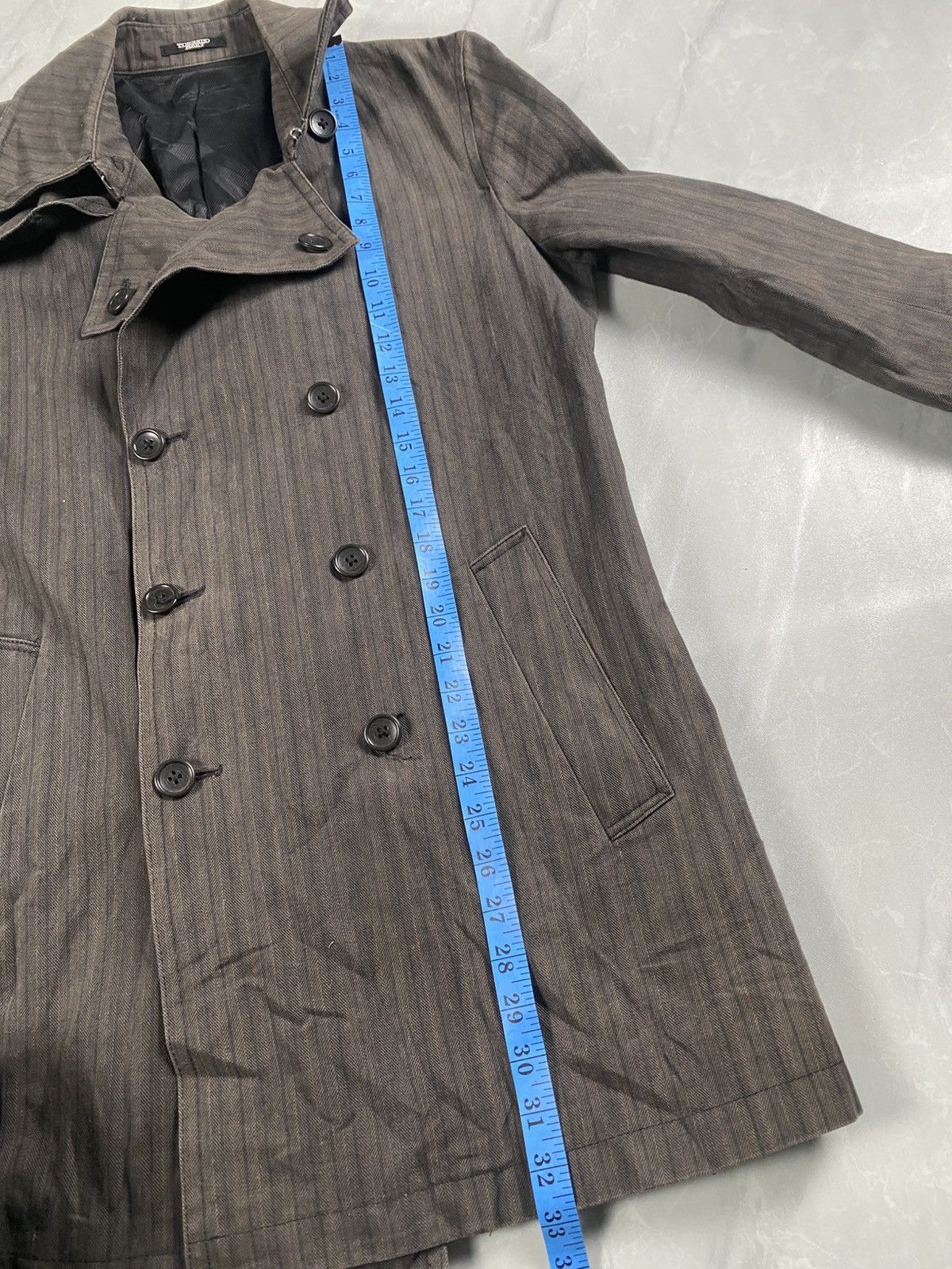 Tornado Mart Grail Vintage Tornado Mart Double Breasted Heavy Coat Jacket Size US M / EU 48-50 / 2 - 7 Thumbnail