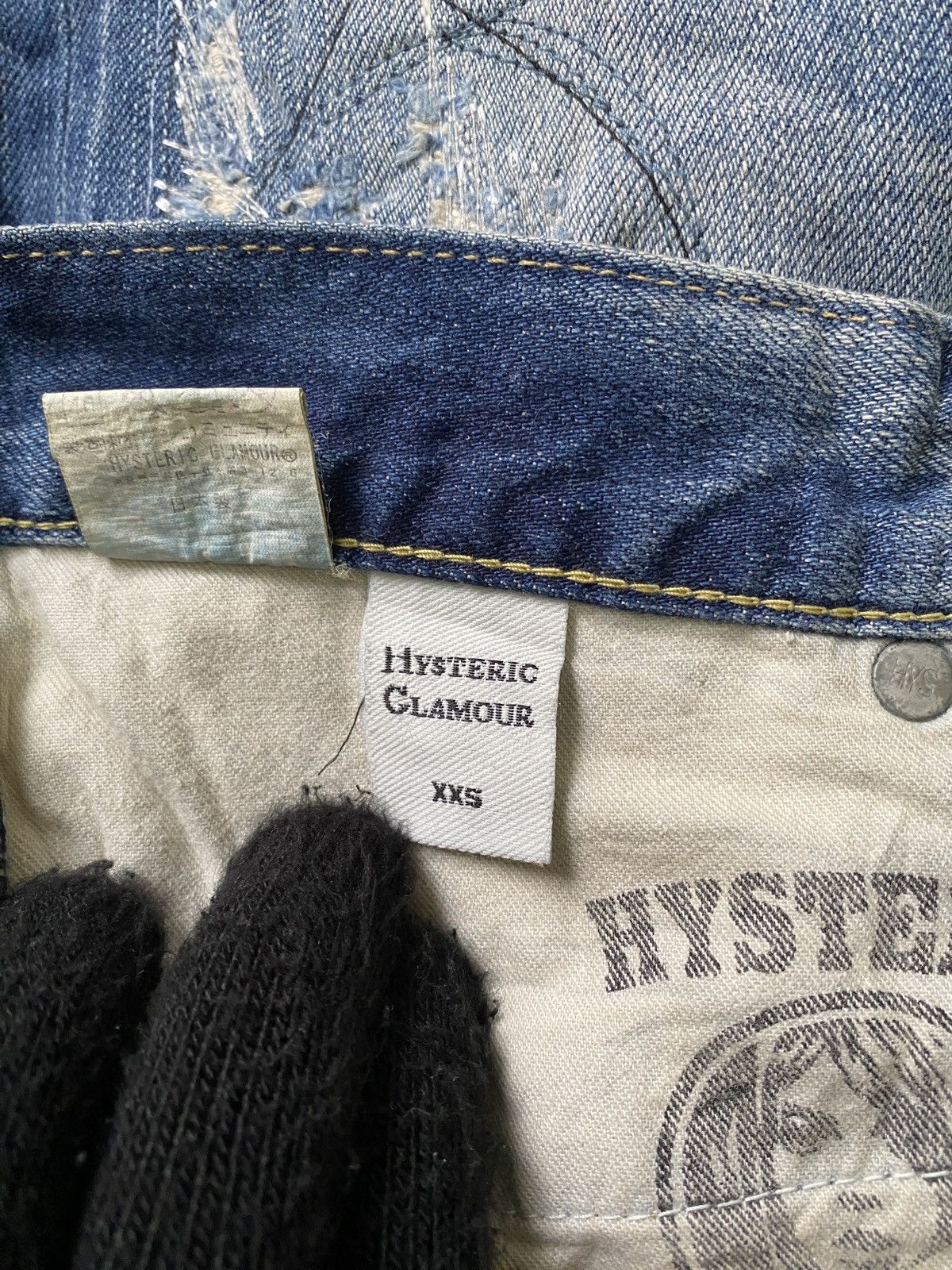 Hysteric Glamour Hysteric Glamour Japan Distressed Patchwork Selvedge Denim Size US 28 / EU 44 - 20 Thumbnail