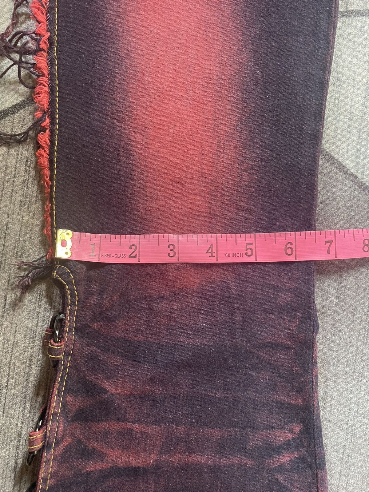 Japanese Brand Vintage Y2K Guppys Flare LGB Style Denim Pants Size US 28 / EU 44 - 12 Thumbnail