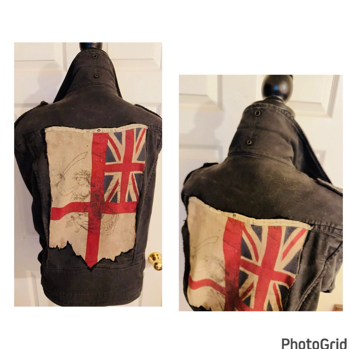 Denim & Supply Ralph Lauren Ralph Lauren Denim & Supply Flag Moto Jacket RARE Size L / US 10 / IT 46 - 6 Thumbnail