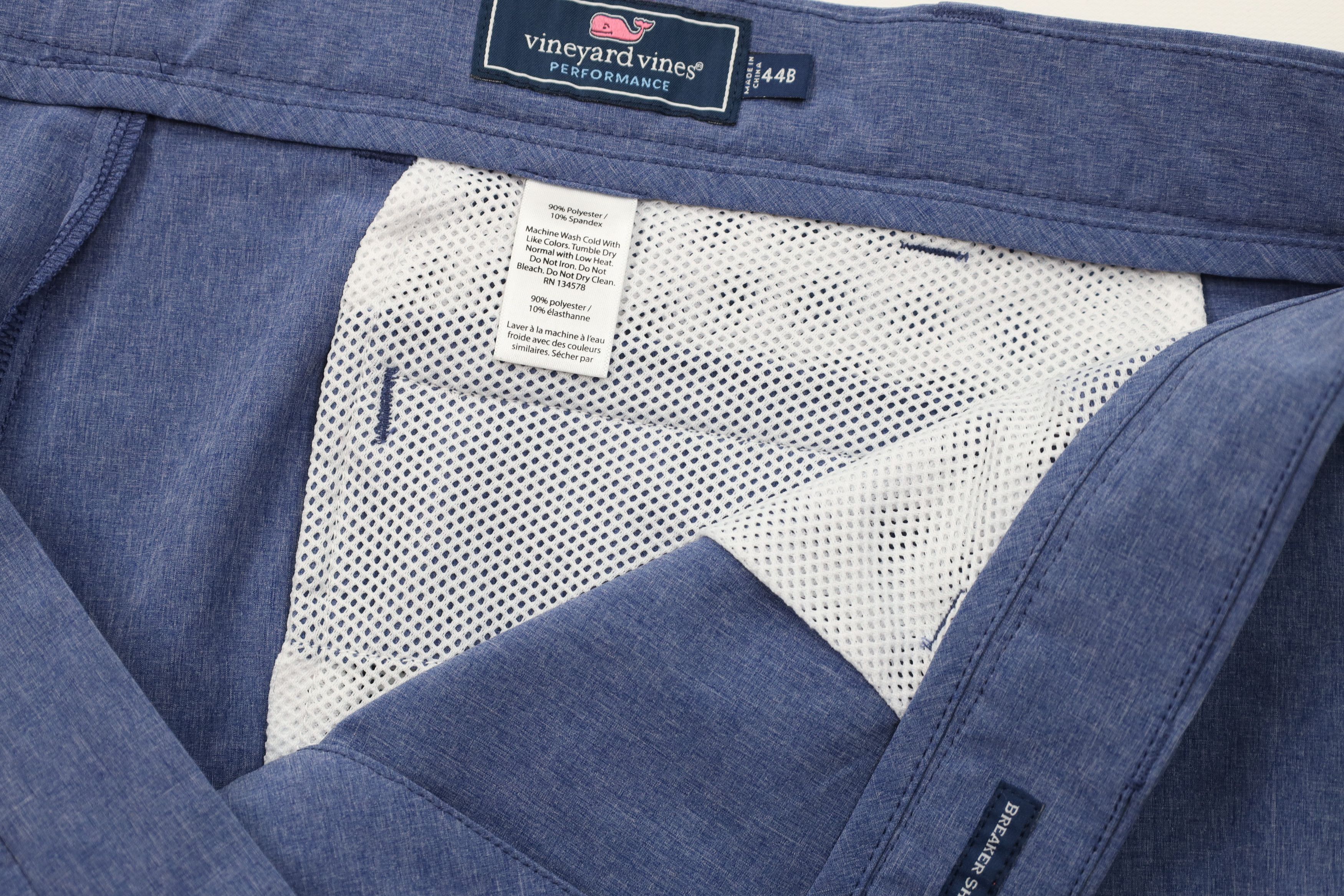 Vineyard Vines Vineyard Vines Knit Chino Golf Shorts Blue Chambray Size US 44 / EU 60 - 6 Thumbnail