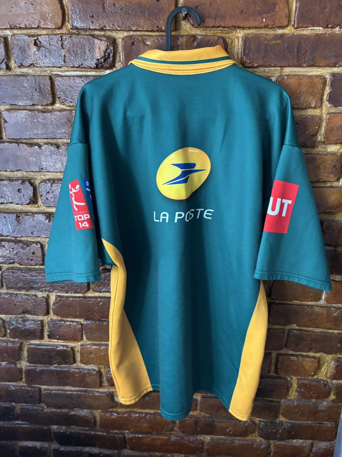 Vintage La Poste Referee Jersey - Large Size US L / EU 52-54 / 3 - 2 Thumbnail