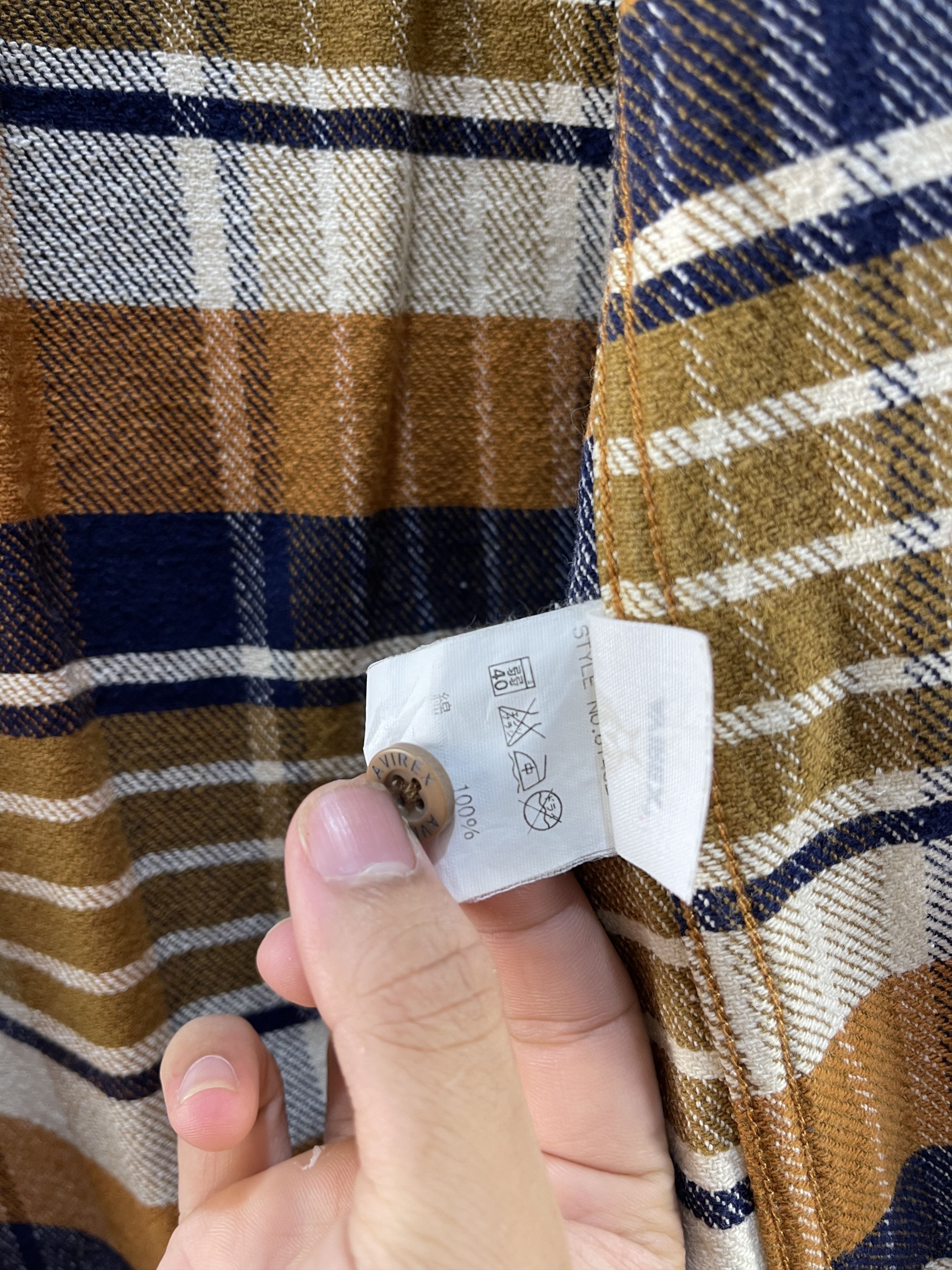 Avirex × Flannel Avirex USA Flannel Shirt Size US M / EU 48-50 / 2 - 10 Thumbnail