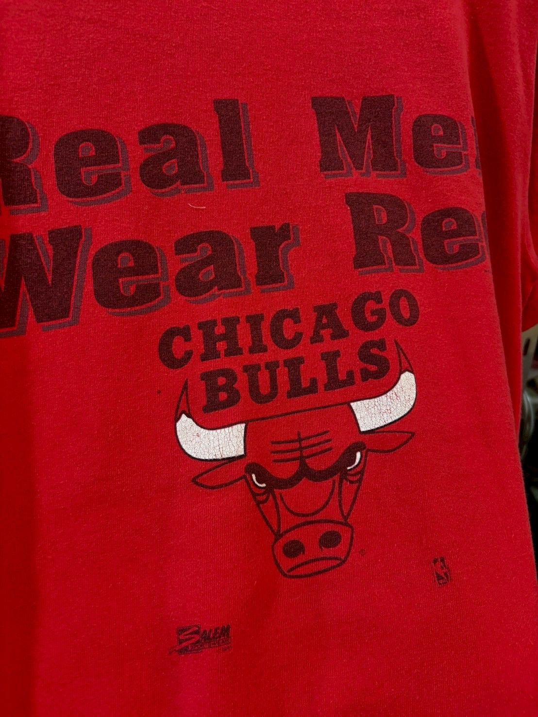 Vintage Chicago bulls 1991’s vintage tee Size US L / EU 52-54 / 3 - 4 Thumbnail