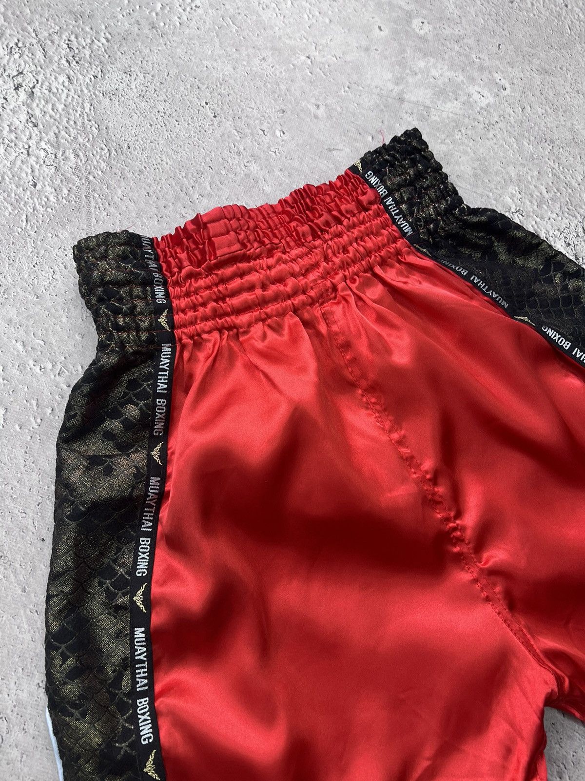 Japanese Brand × Vintage Muay Thai Boxing Short Pants Lumpinee Hype Rare Size US 32 / EU 48 - 9 Thumbnail