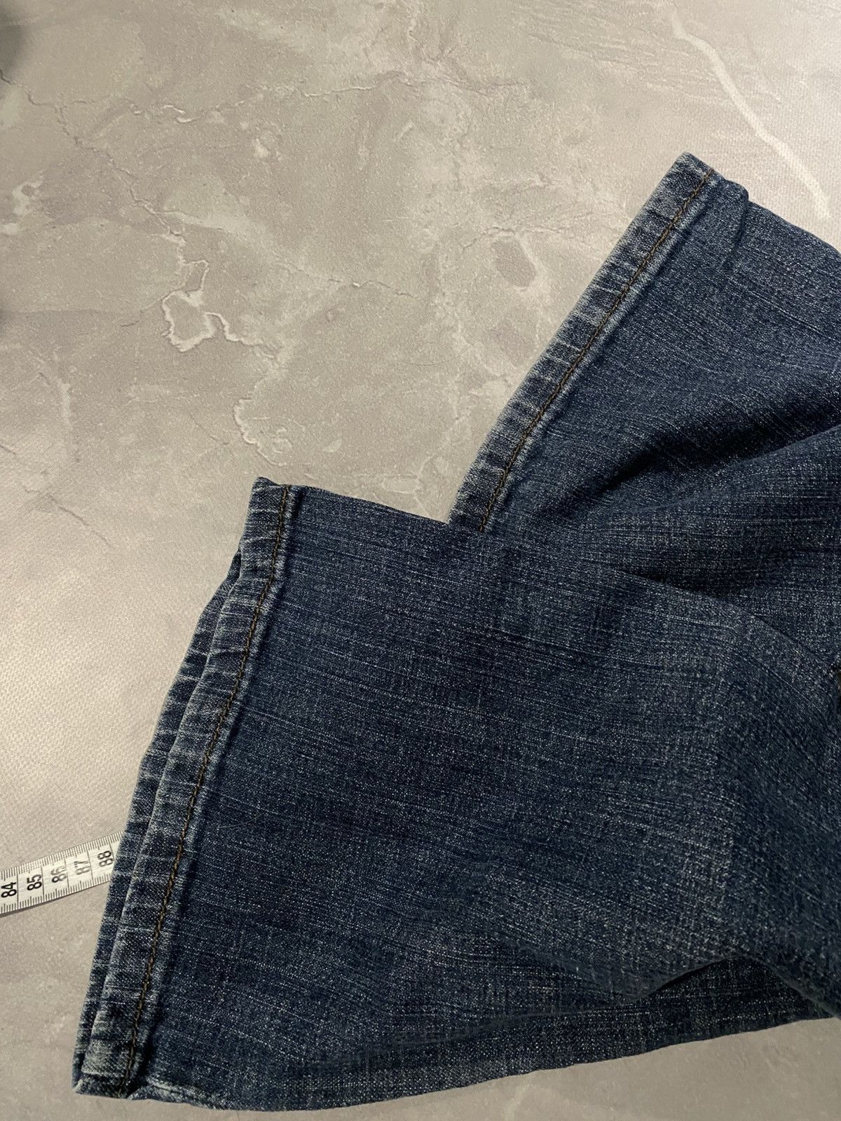 Vintage Dark Slim Archive Jeans / Vintage Retro Denim 90s Size US 32 / EU 48 - 8 Thumbnail