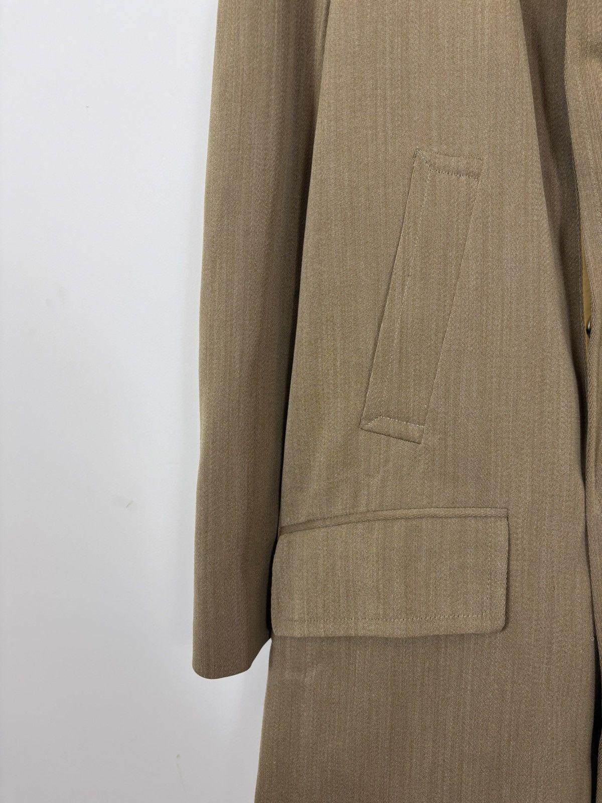 Loro Piana Loro Piana Vintage Men’s Mustard Brown Wool Car Coat Size US L / EU 52-54 / 3 - 4 Thumbnail