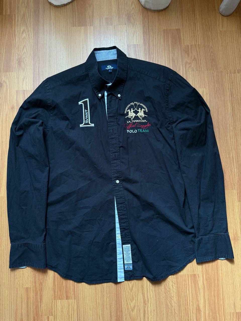 La Martina La Martina Vintage Shirt y2k Size US L / EU 52-54 / 3 - 1 Thumbnail