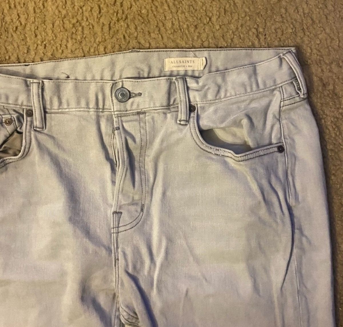 Allsaints All Saints cigarette jeans Size US 36 / EU 52 - 3 Thumbnail