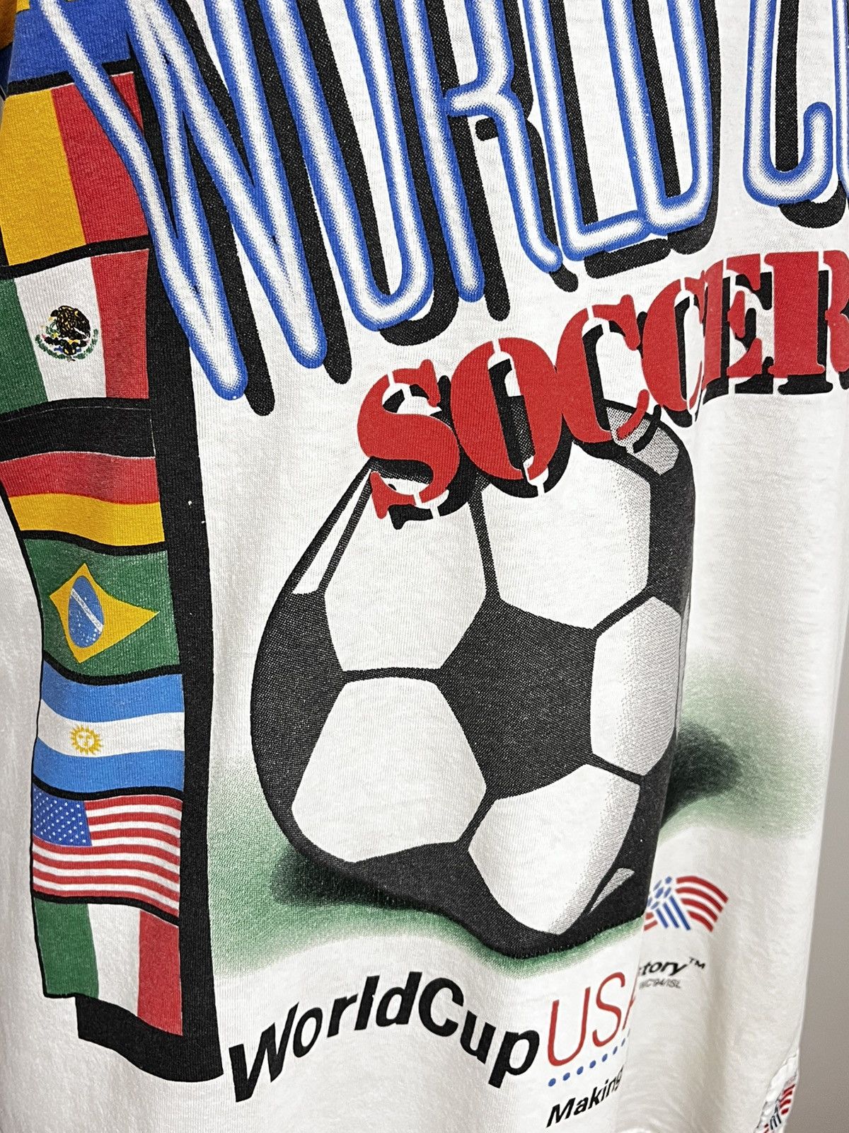 Other Vintage World Cup USA 94 Tee Size US XL / EU 56 / 4 - 2 Thumbnail