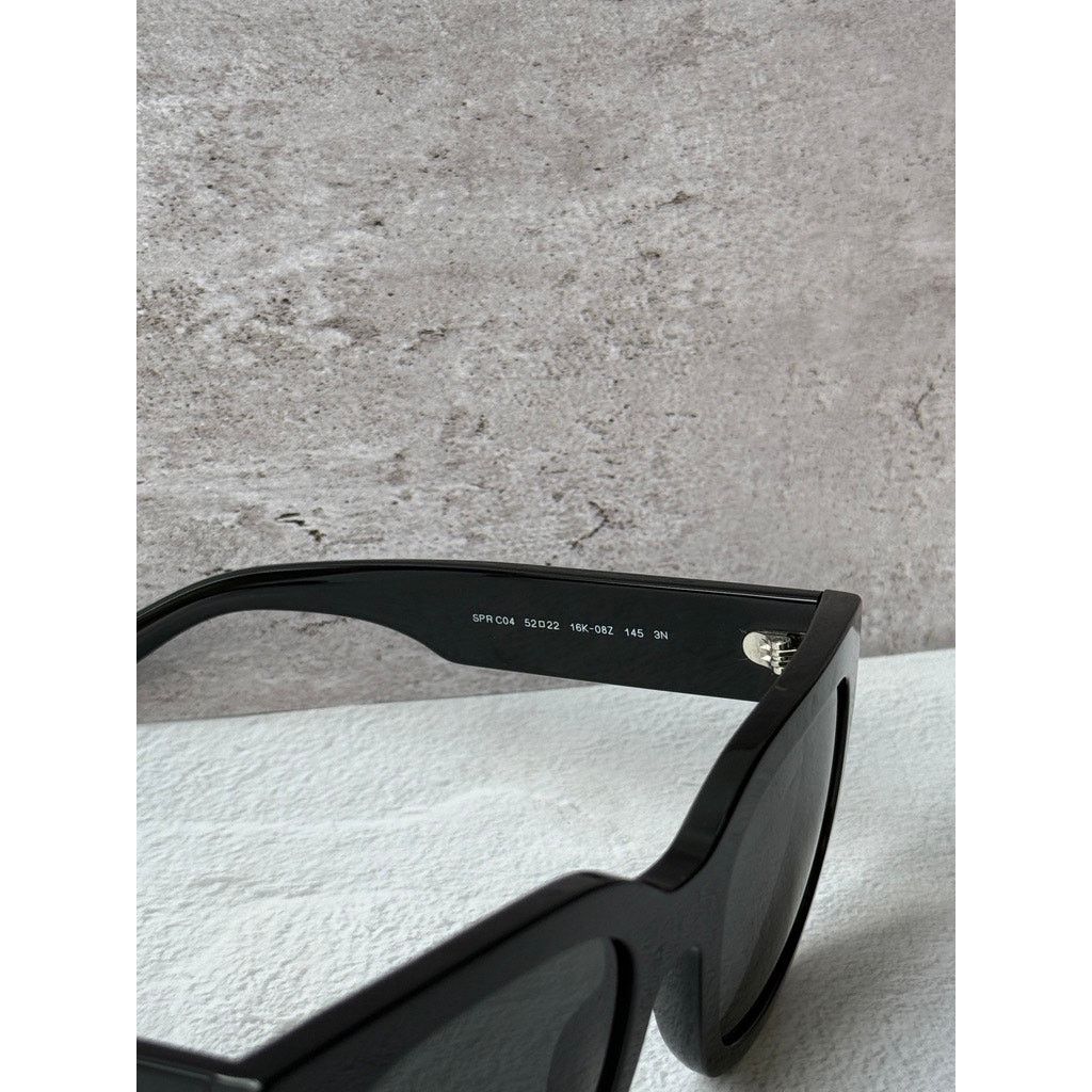 Prada NEW Prada PR C04S Butterfly Sunglasses in Black $578 Size ONE SIZE - 7 Thumbnail