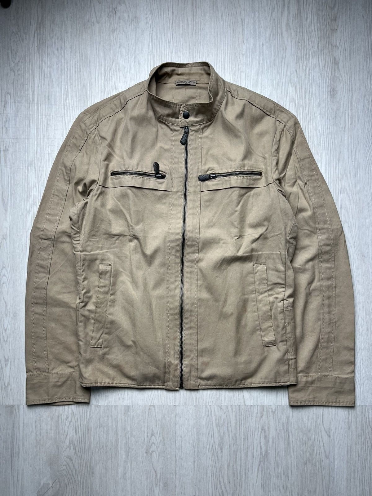 Bottega Veneta Bottega Veneta Boxy Work Jacket Size US S / EU 44-46 / 1 - 1 Thumbnail
