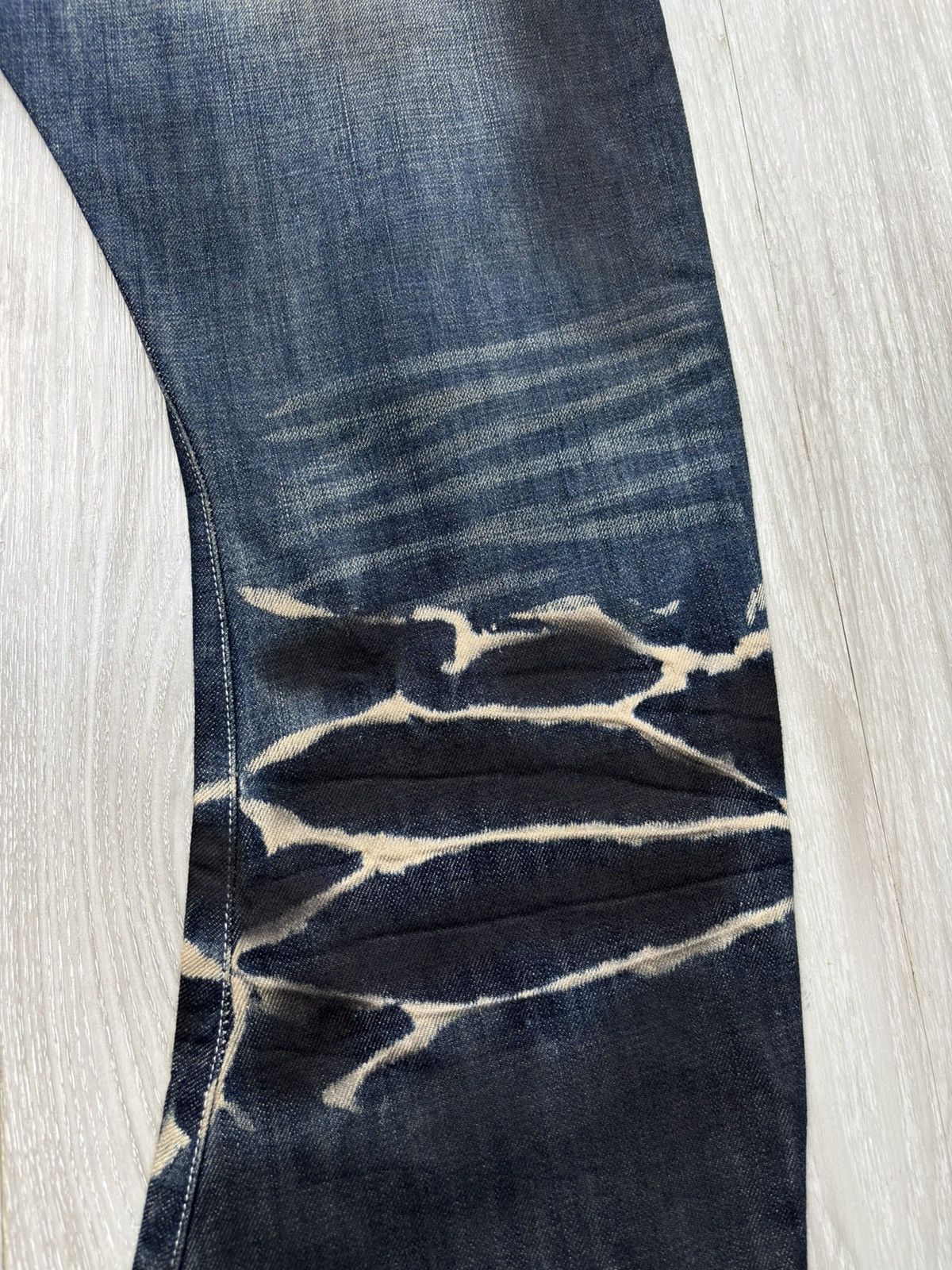 14th Addiction NEW GENTLEMEN J-cut lace up jeans Size US 32 / EU 48 - 6 Thumbnail