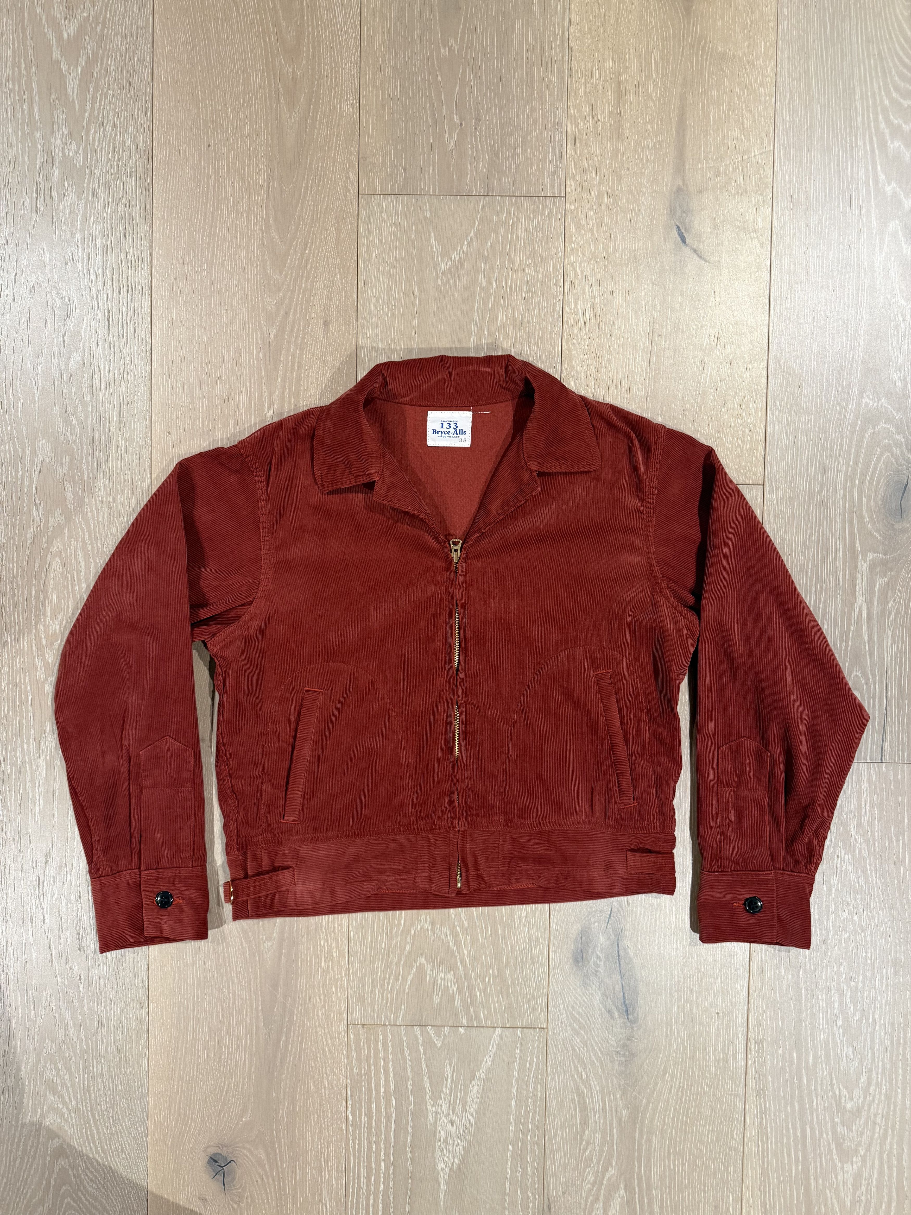 Bryceland's Ffa Jacket Rose Size 38 New in Red, Men's — image 5 of 6