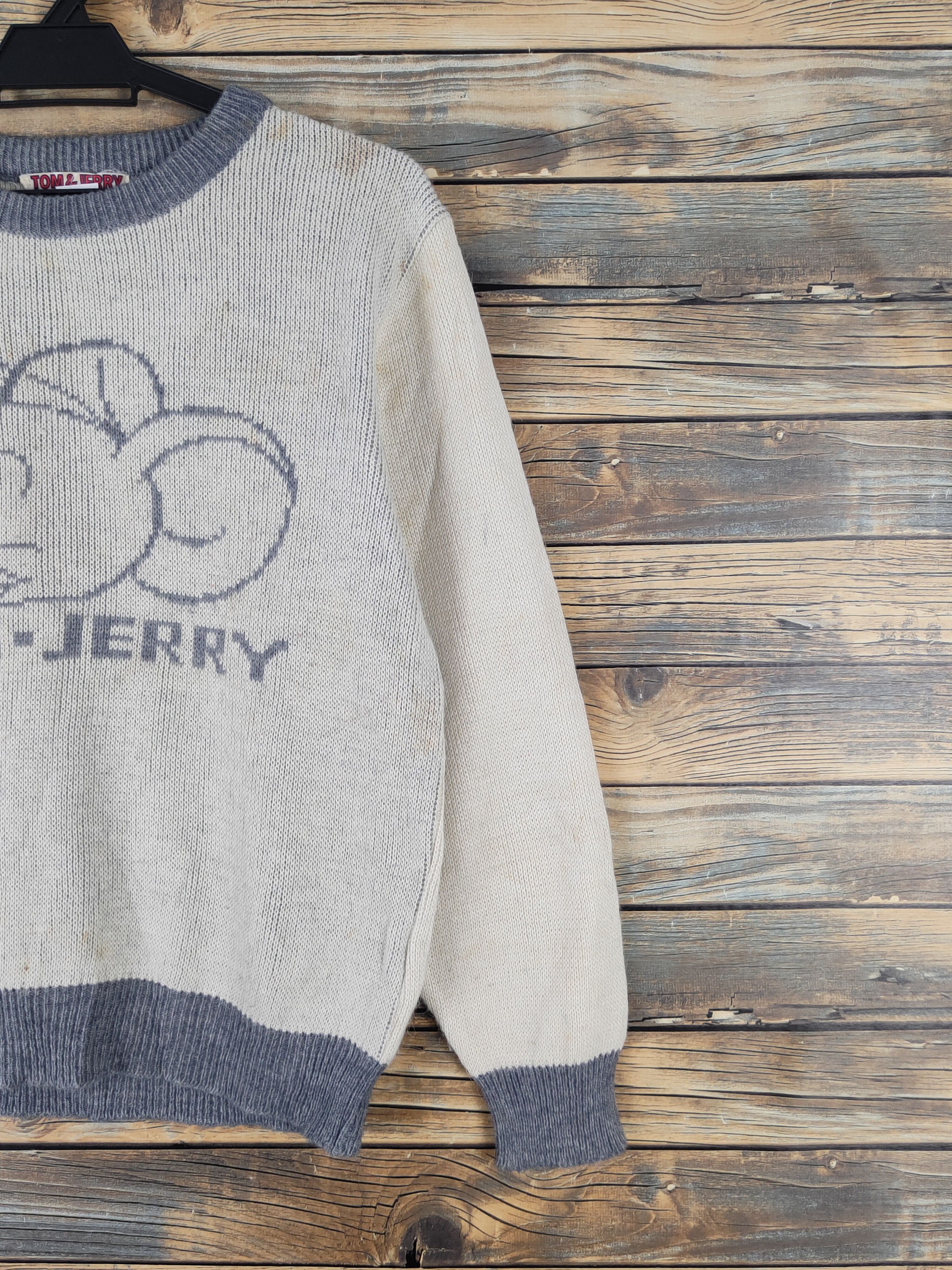 Cartoon Network Tom & Jerry by Renown vintage Knitwear Sweatshirts #W2025 Size M / US 6-8 / IT 42-44 - 5 Thumbnail