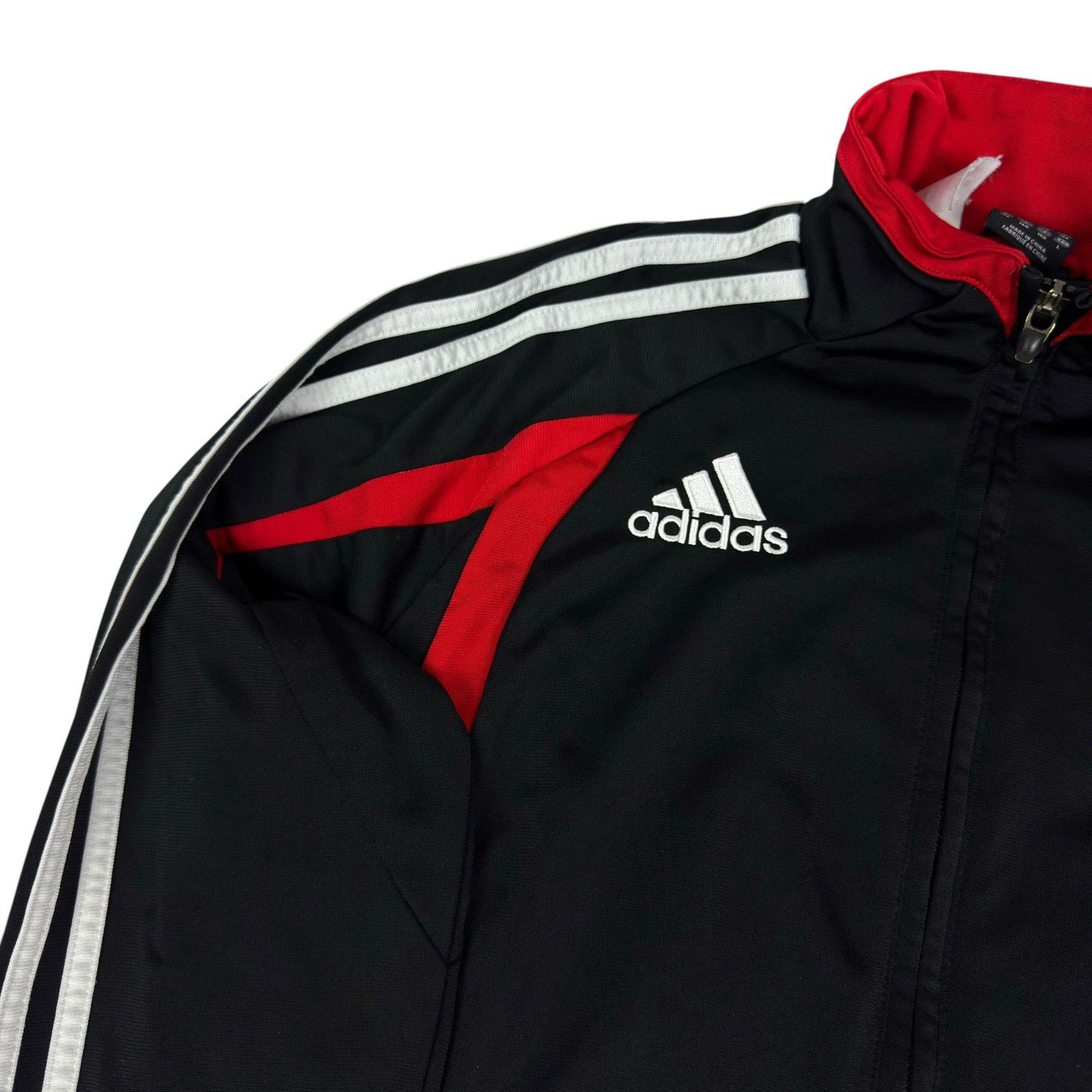 Adidas Adidas Mens Black 3-Stripes Liverpool F.C. Football Jacket Size US S / EU 44-46 / 1 - 3 Thumbnail