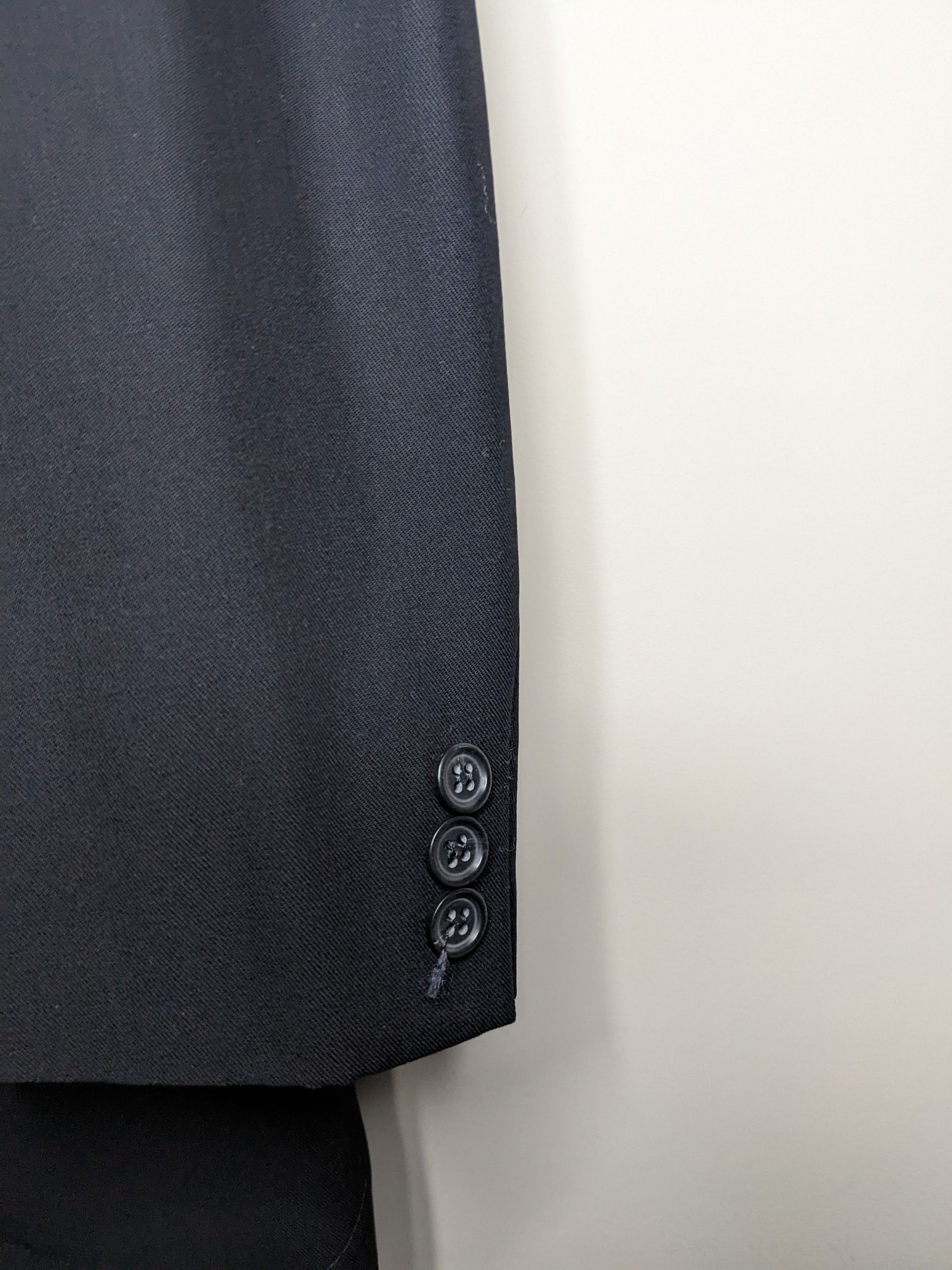 Ermenegildo Zegna VTG Ermenegildo Zegna Soft Wool Suit Jacket 44R 3 Button Size 44R - 4 Thumbnail