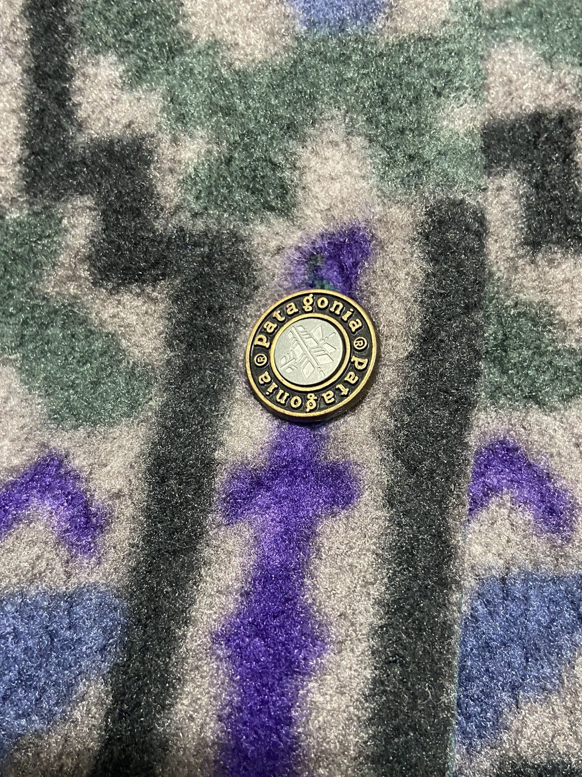 Patagonia × Vintage Vintage 90s Patagonia Native Fleece Oversized Jakcet Size US S / EU 44-46 / 1 - 4 Thumbnail
