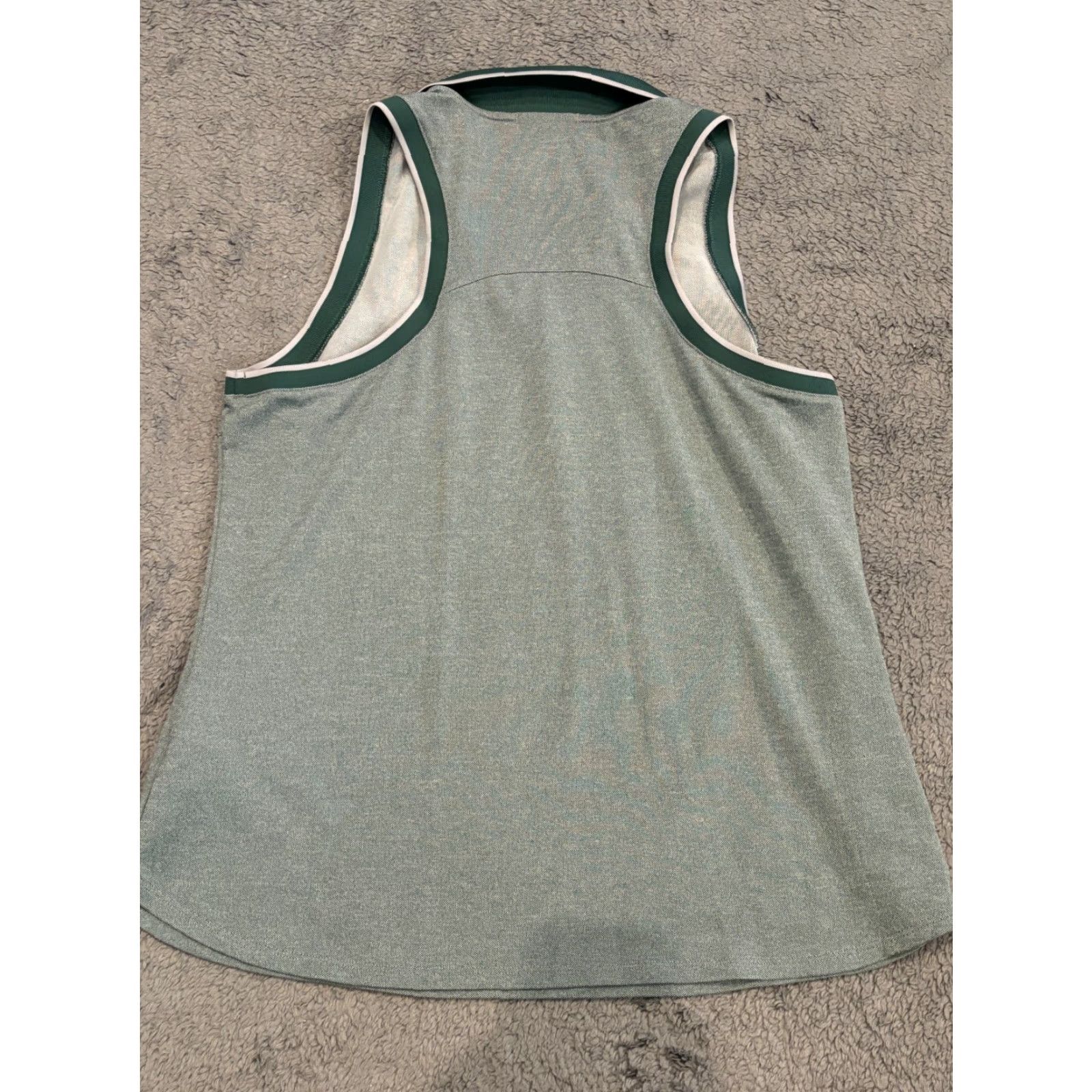 Puma PUMA Golf Polo Sleeveless Shirt Womens Medium Green V Neck Active Outdoor Size M / US 6-8 / IT 42-44 - 5 Thumbnail