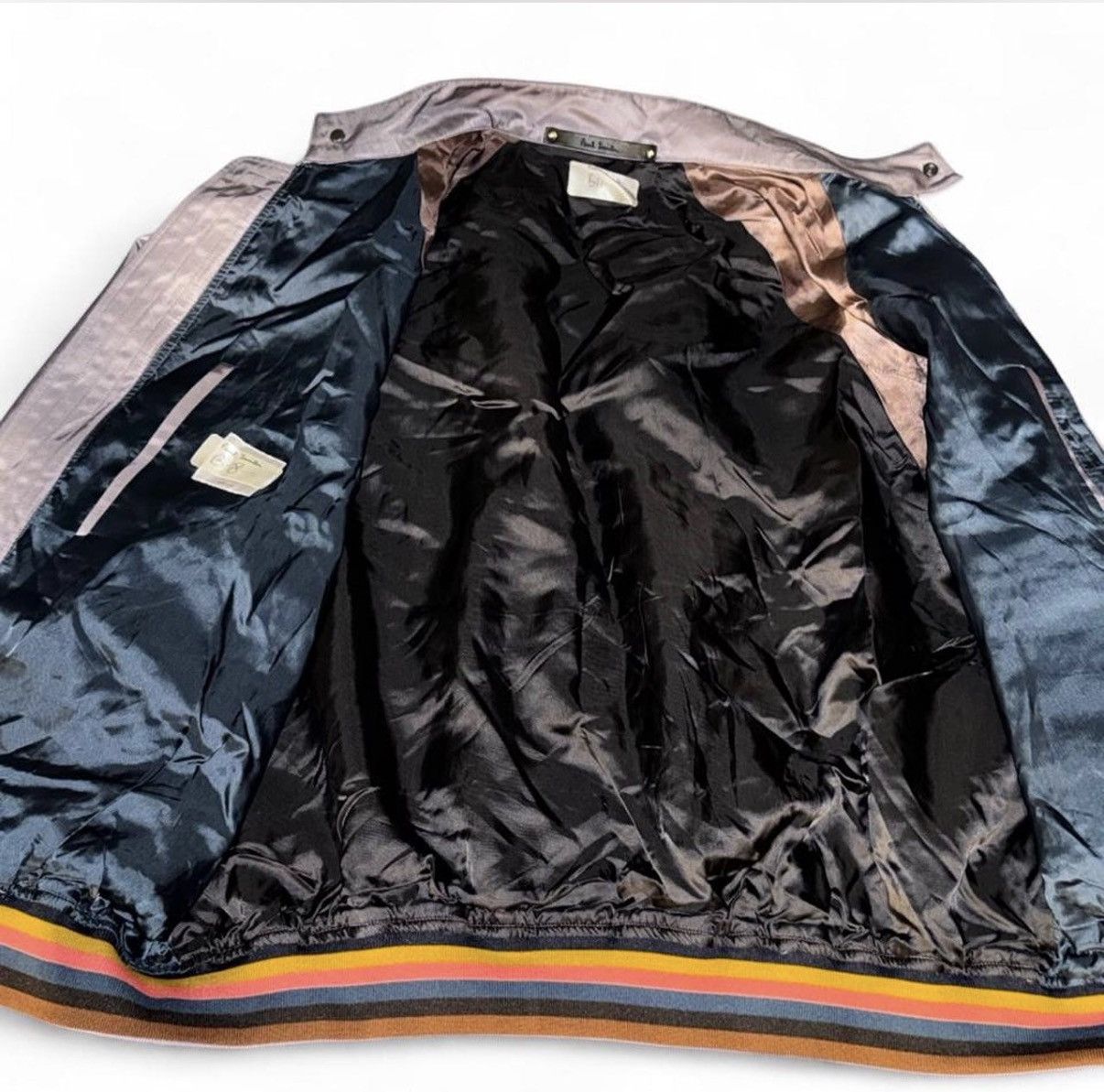 Paul Smith Paul Smith lavender satin bomber jacket Size US M / EU 48-50 / 2 - 4 Thumbnail