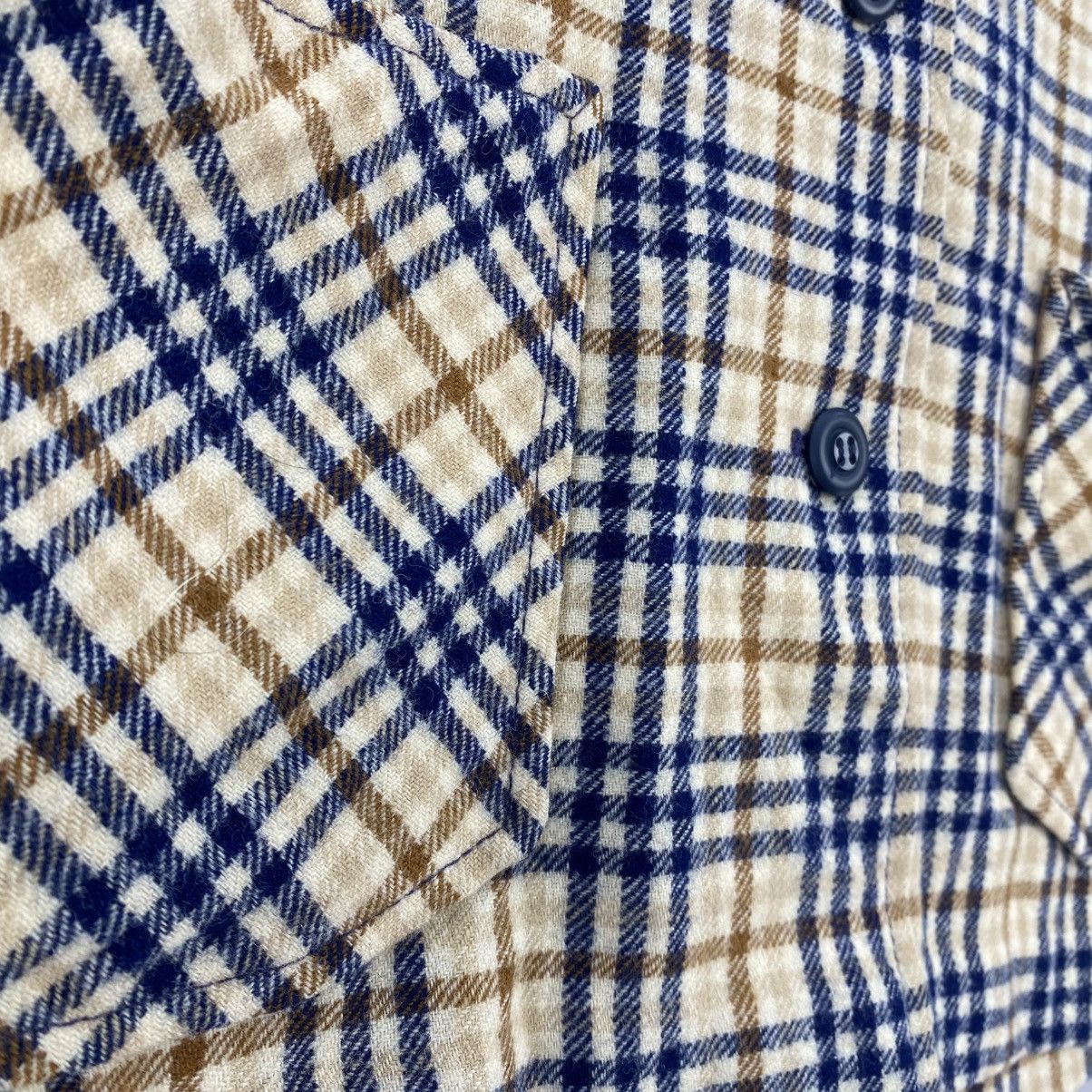 Designer Vintage Young Pendleton Plaid-Check Jacket Size XS / US 0-2 / IT 36-38 - 8 Thumbnail