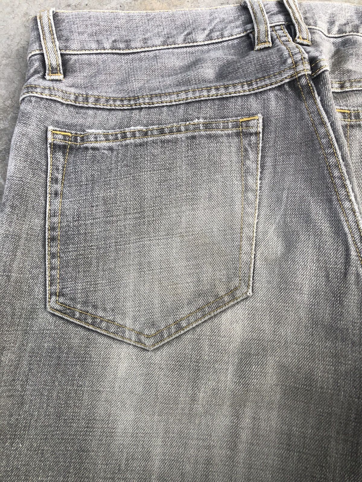 If Six Was Nine Y2k Monsieur Flared Jeans Distressed Size US 32 / EU 48 - 14 Thumbnail