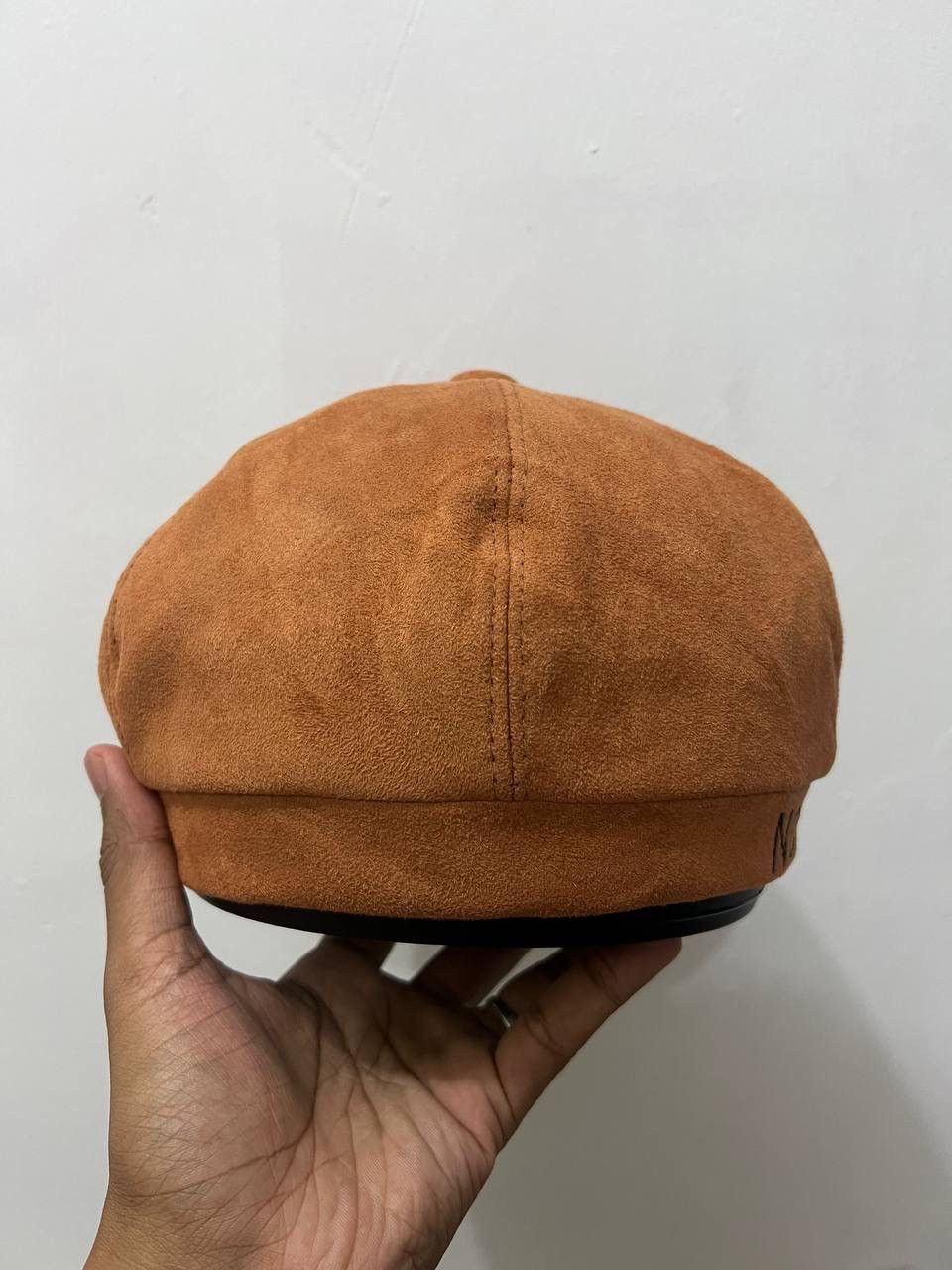Leather None Leather Suede Retro Hat Size ONE SIZE - 6 Thumbnail